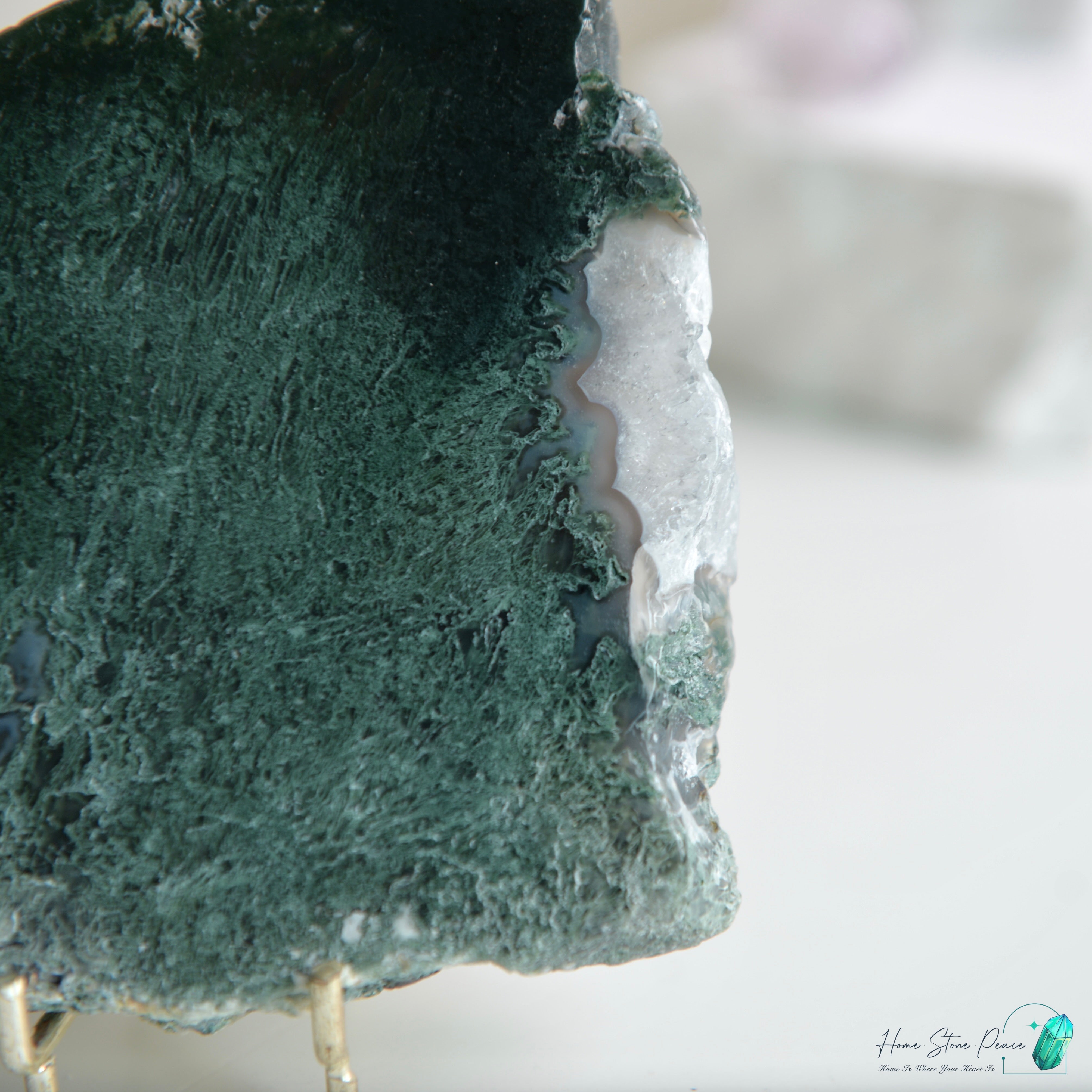 水草瑪瑙片 Moss Agate Slab