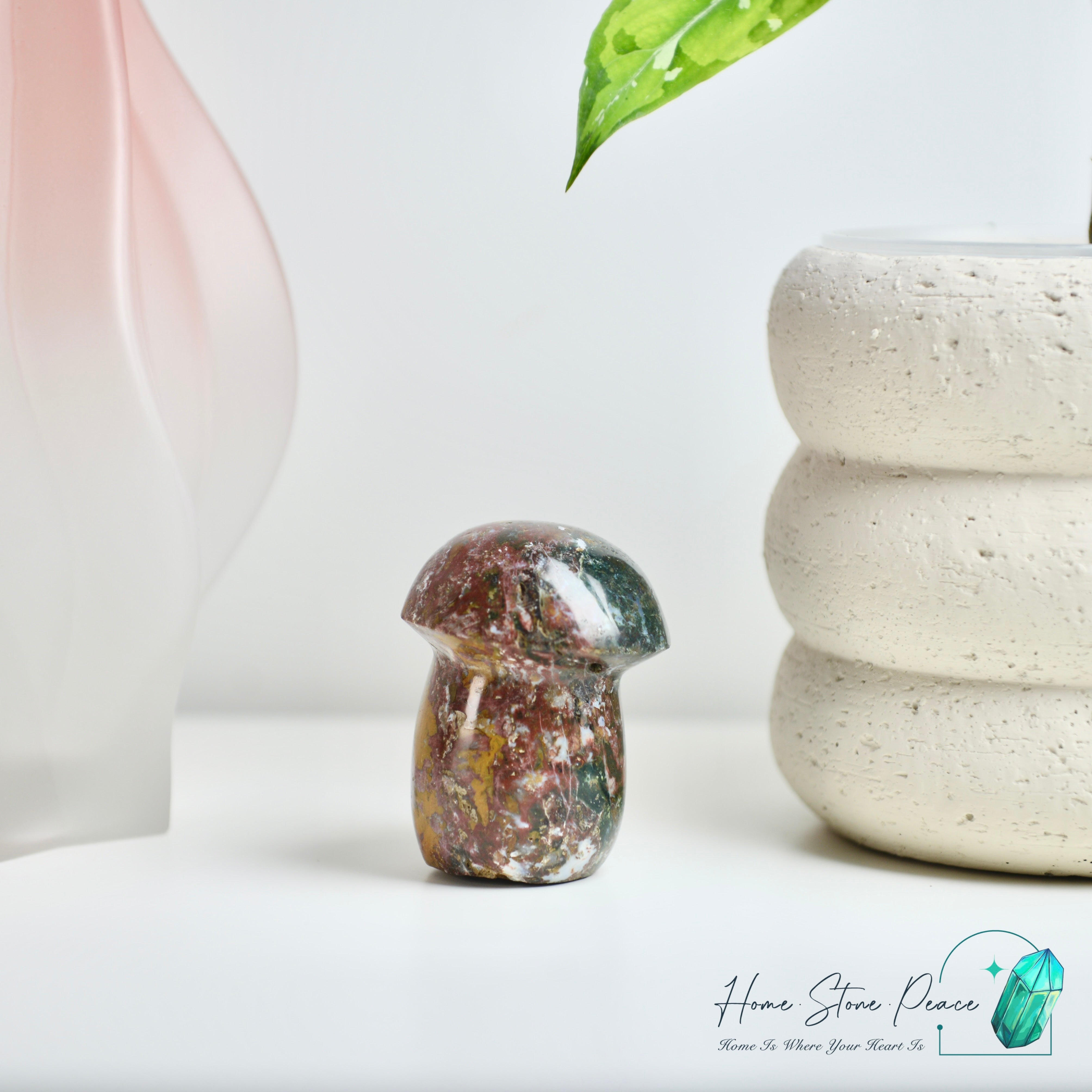 海洋碧玉蘑菇 Ocean Jasper Mushroom