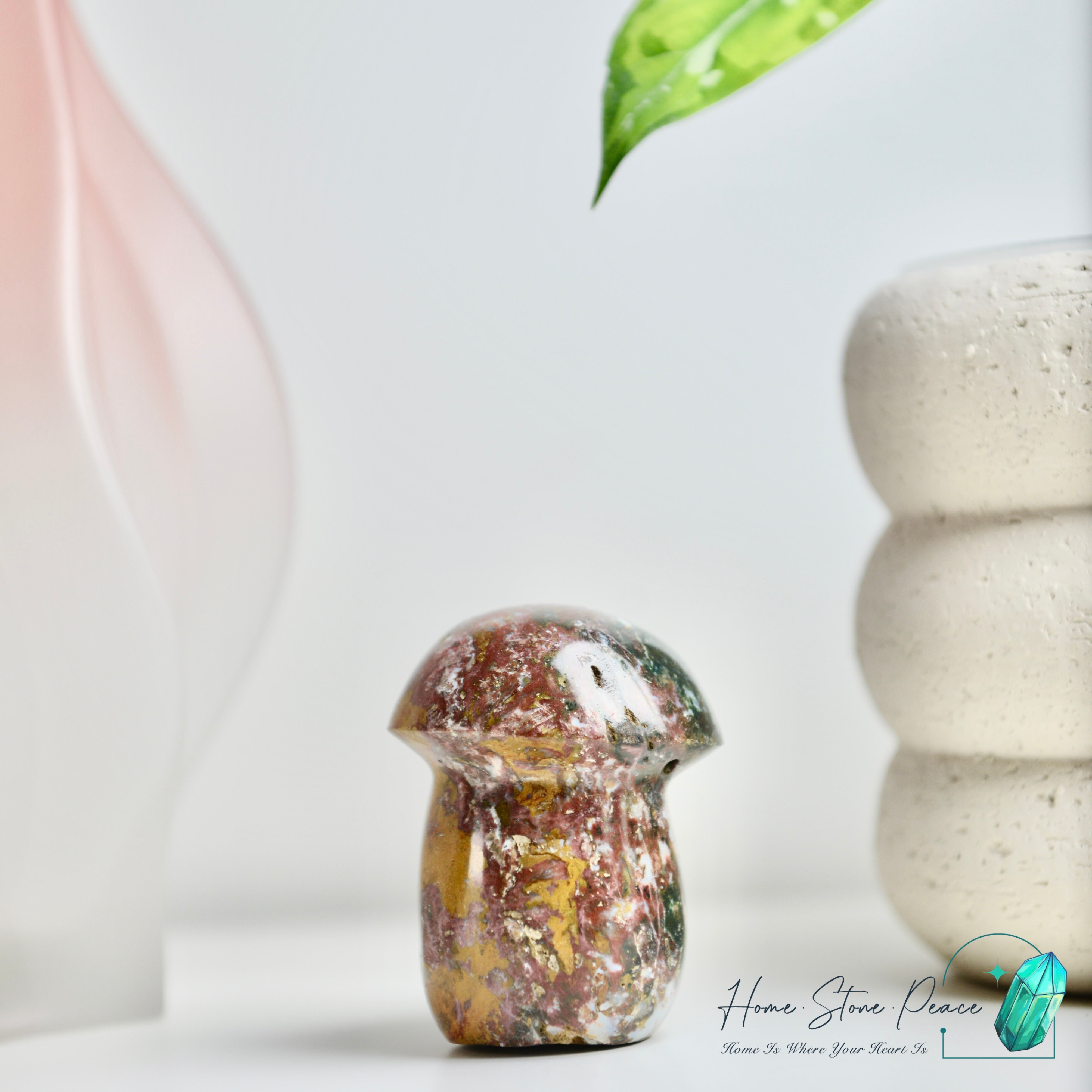 海洋碧玉蘑菇 Ocean Jasper Mushroom