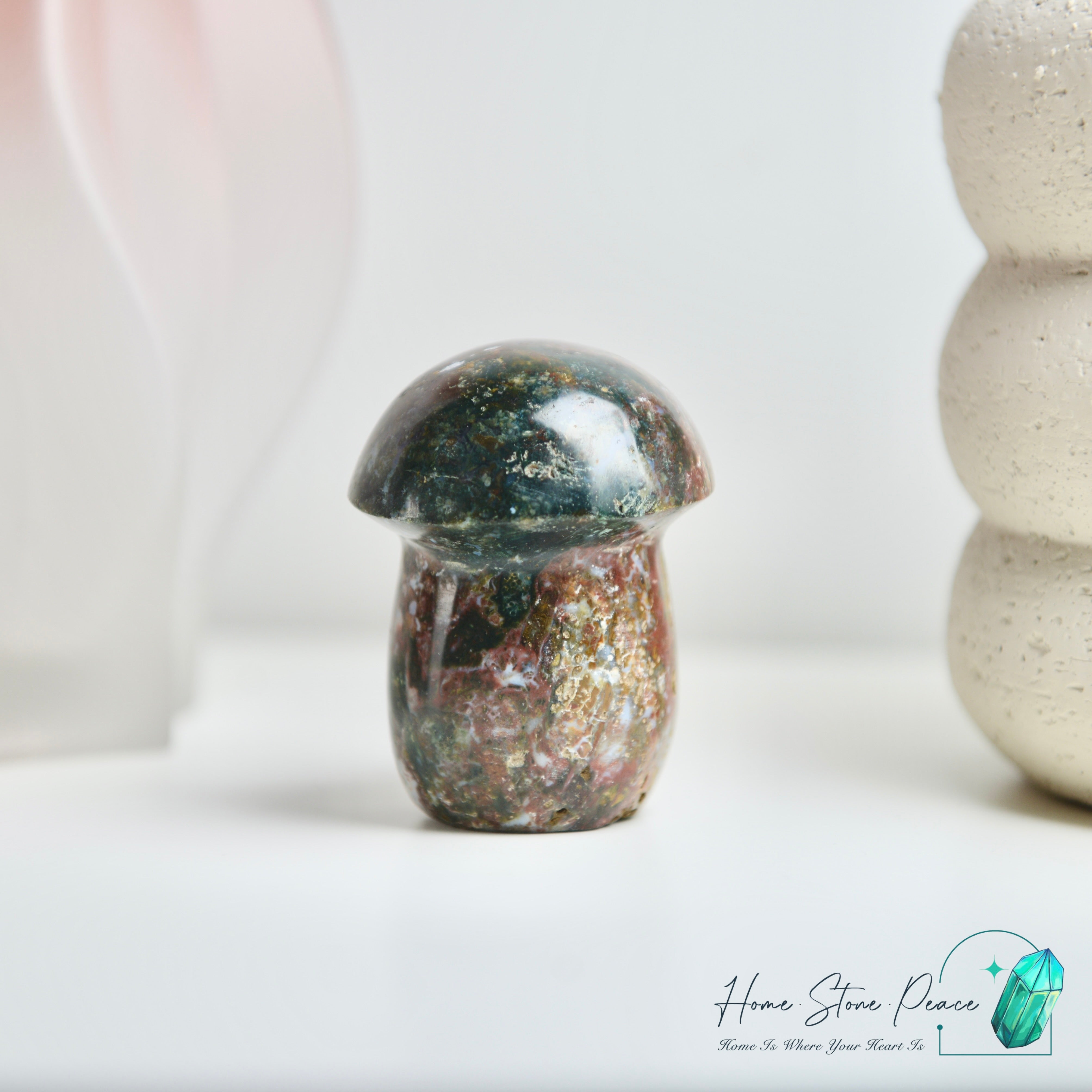 海洋碧玉蘑菇 Ocean Jasper Mushroom