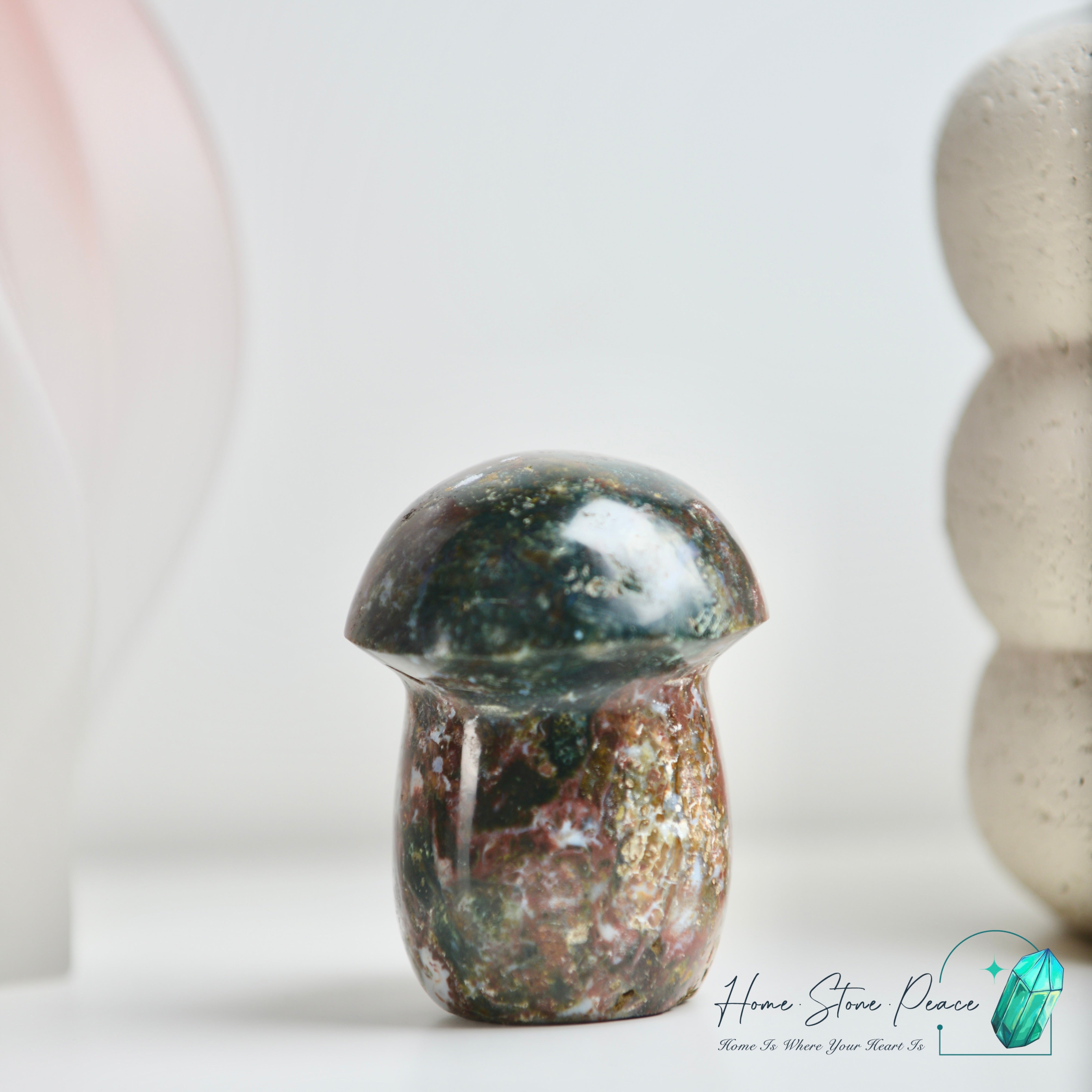 海洋碧玉蘑菇 Ocean Jasper Mushroom