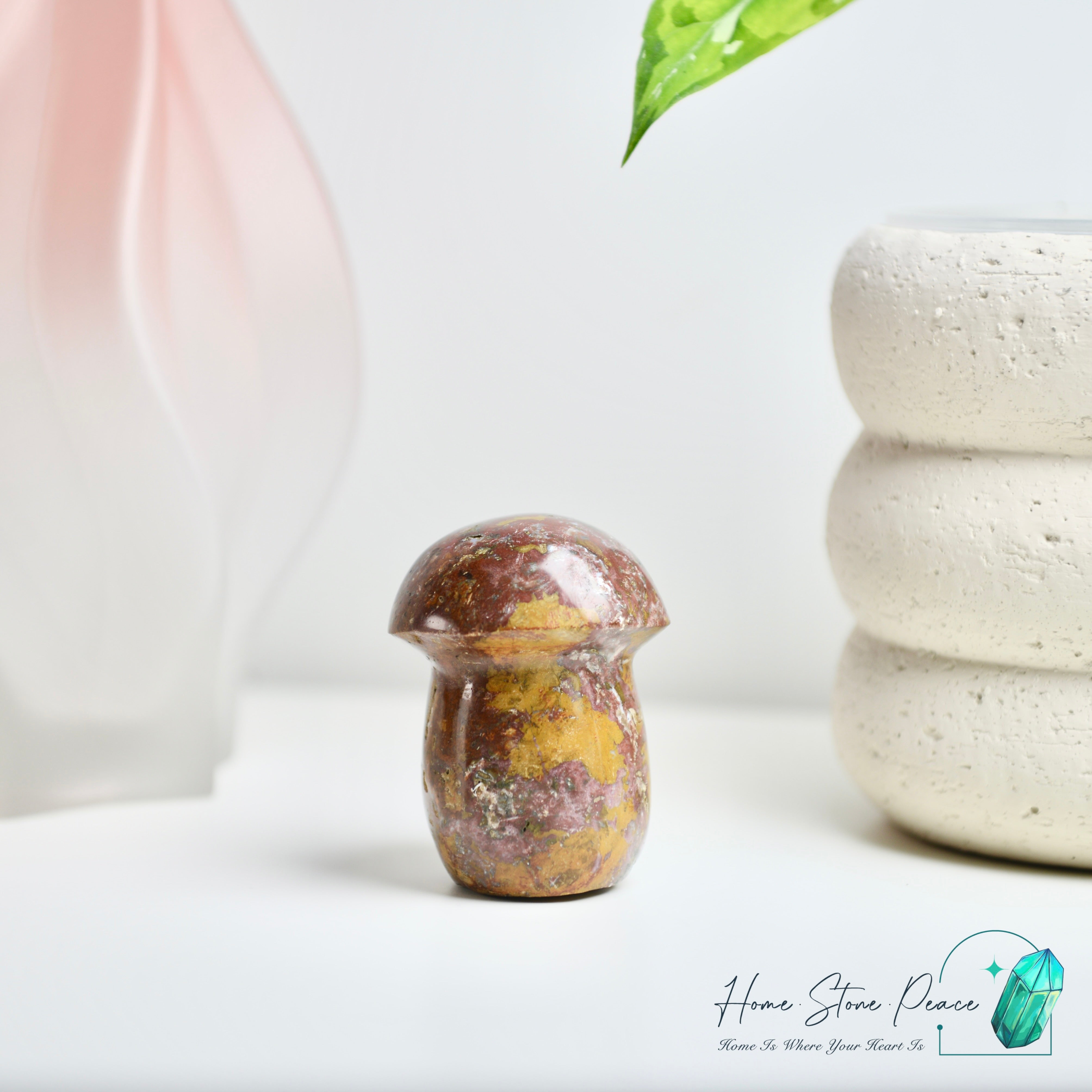 海洋碧玉蘑菇 Ocean Jasper Mushroom