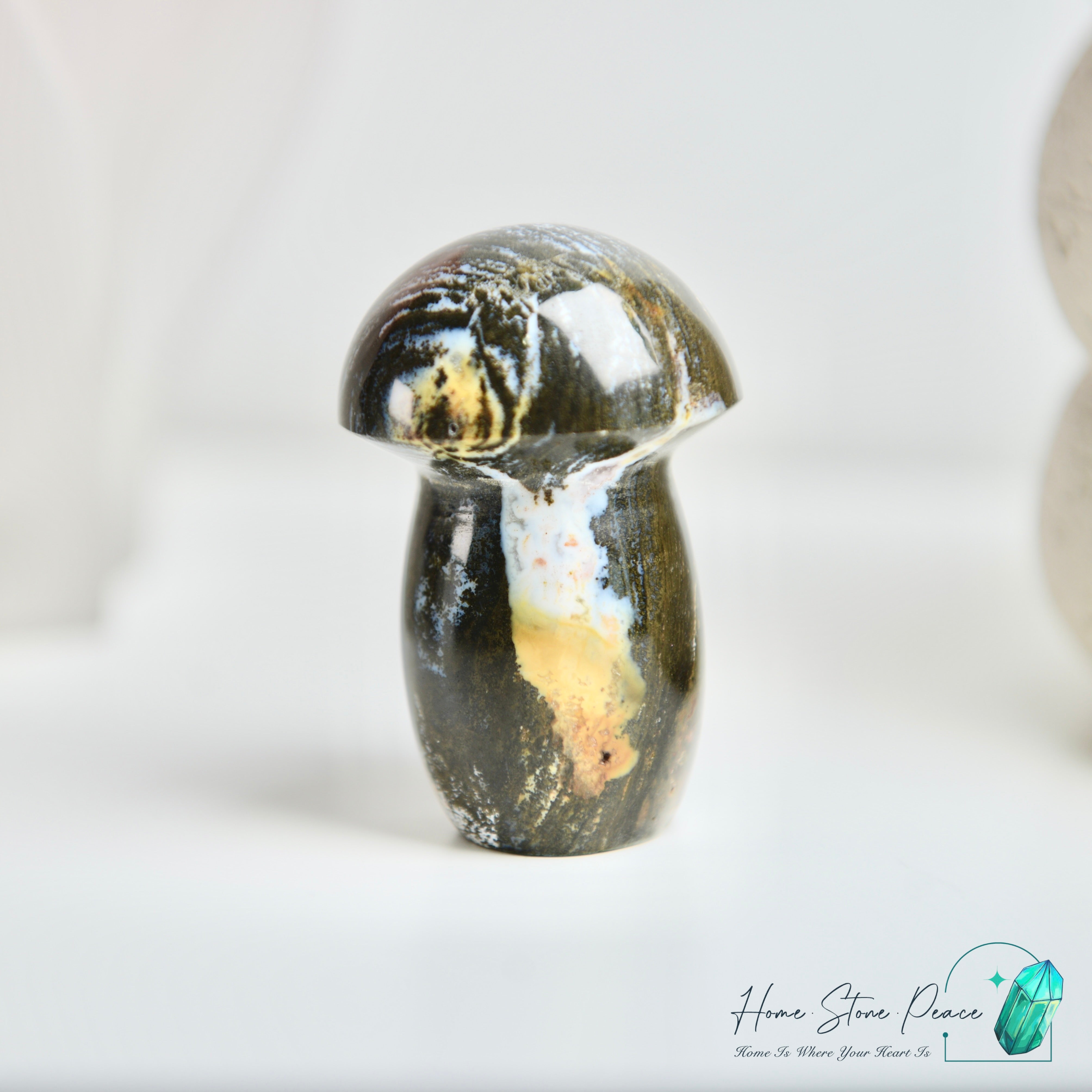 海洋碧玉蘑菇 Ocean Jasper Mushroom