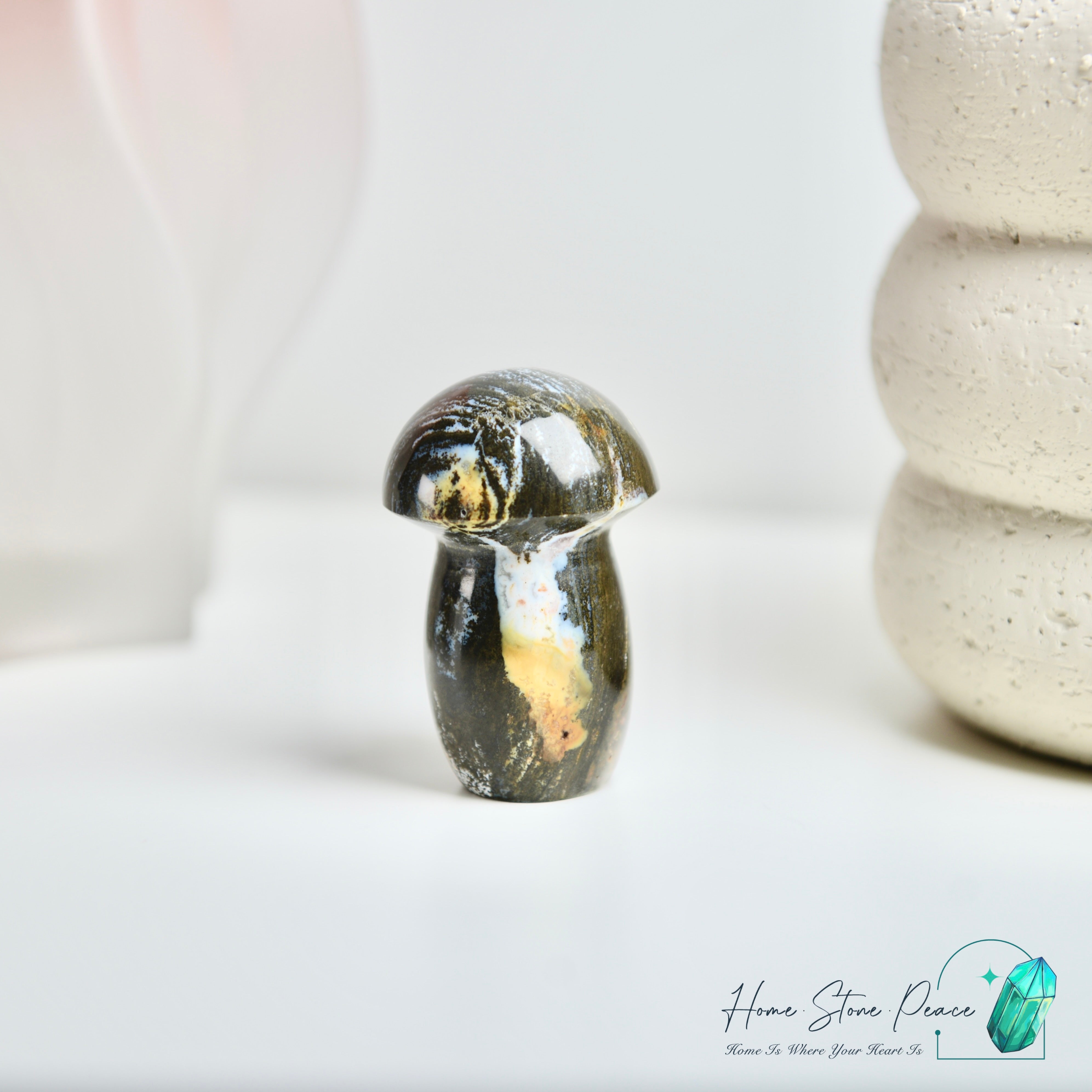 海洋碧玉蘑菇 Ocean Jasper Mushroom