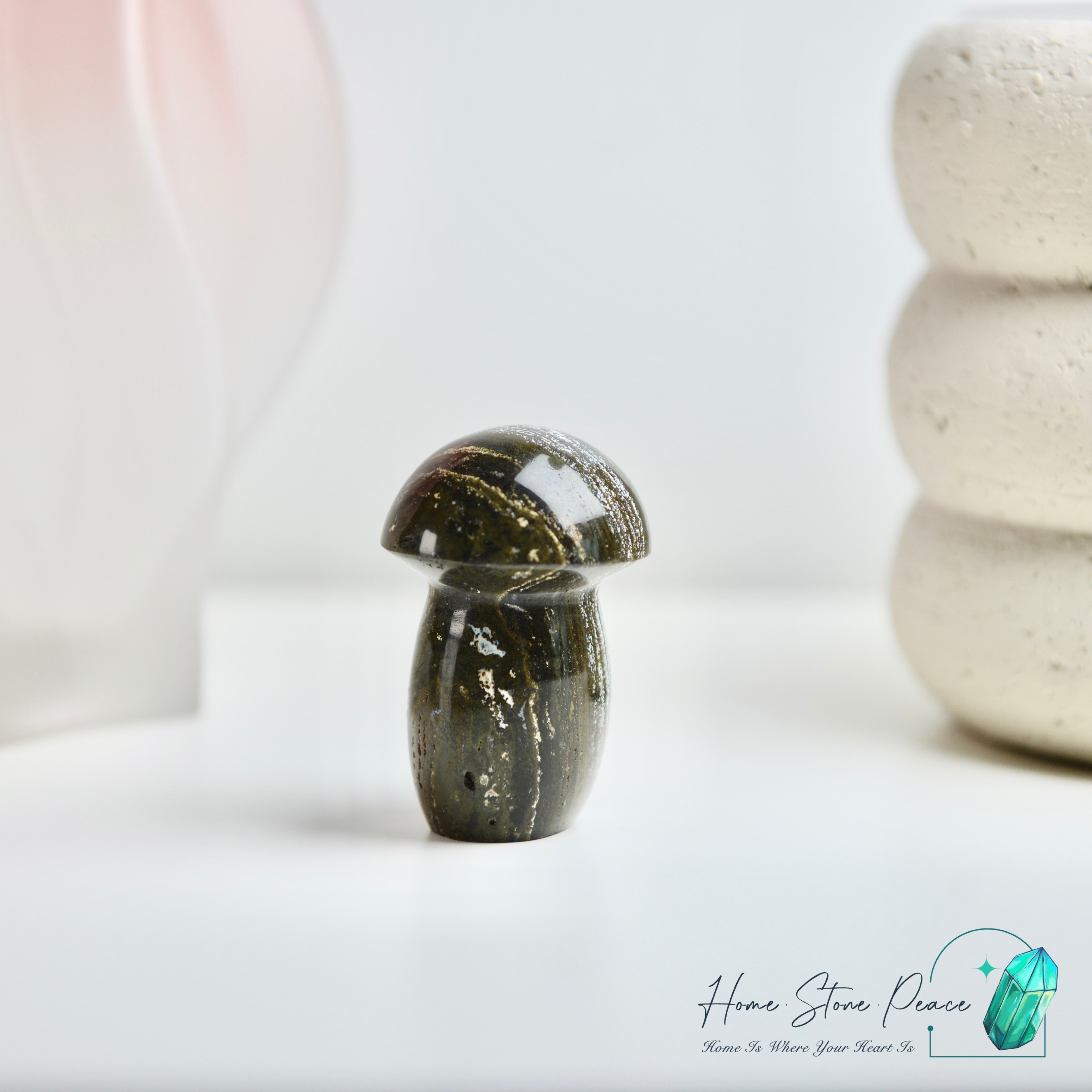 海洋碧玉蘑菇 Ocean Jasper Mushroom