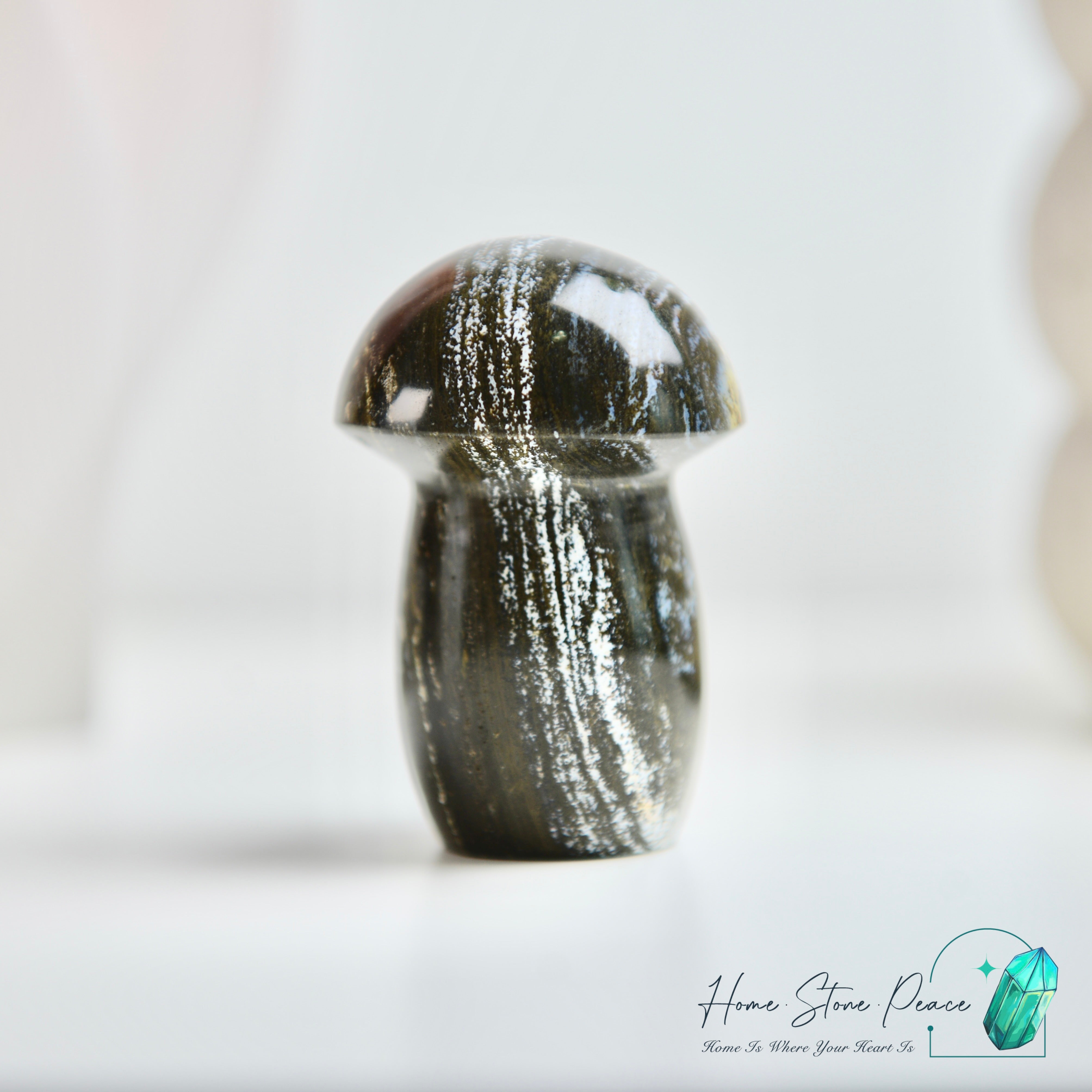 海洋碧玉蘑菇 Ocean Jasper Mushroom
