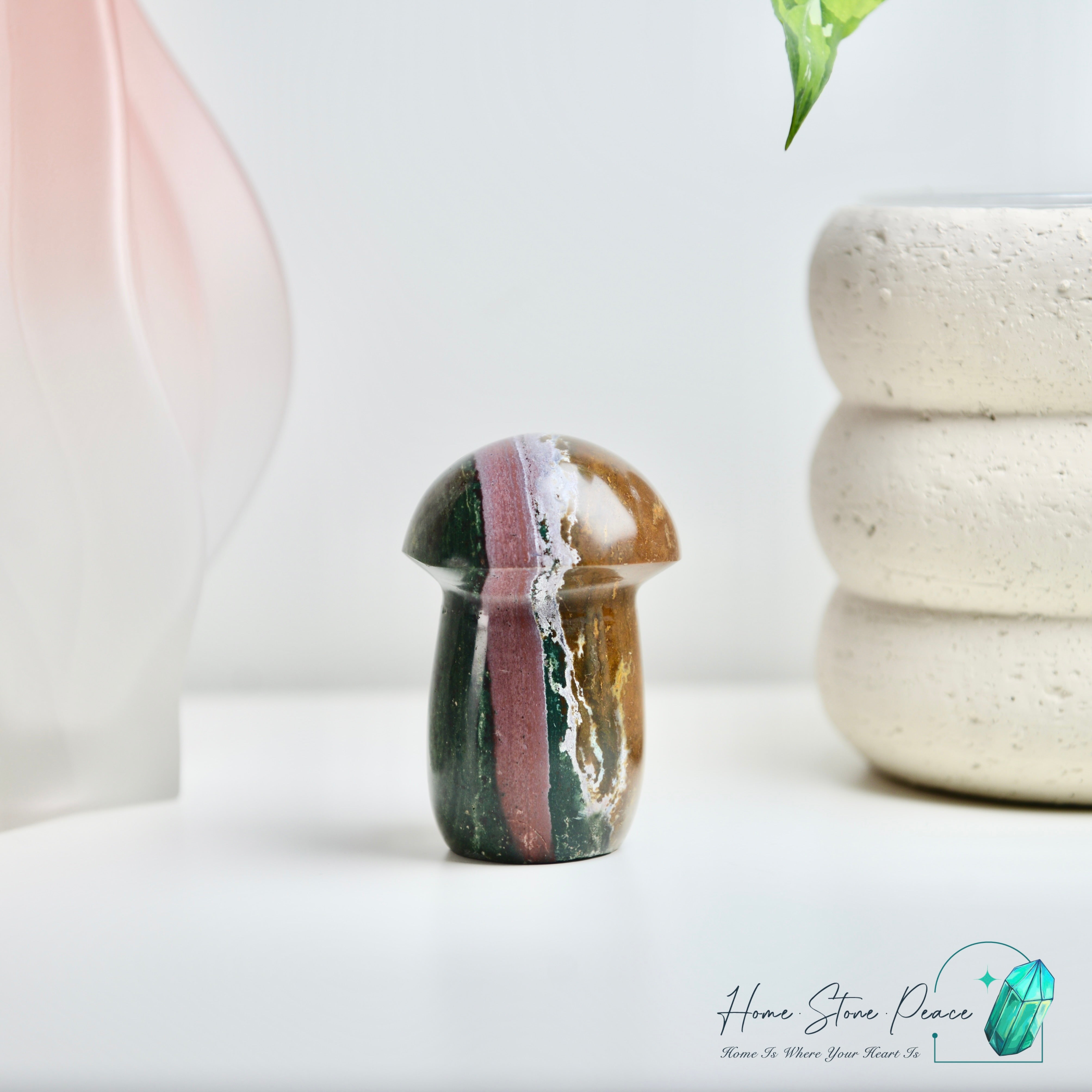 海洋碧玉蘑菇 Ocean Jasper Mushroom