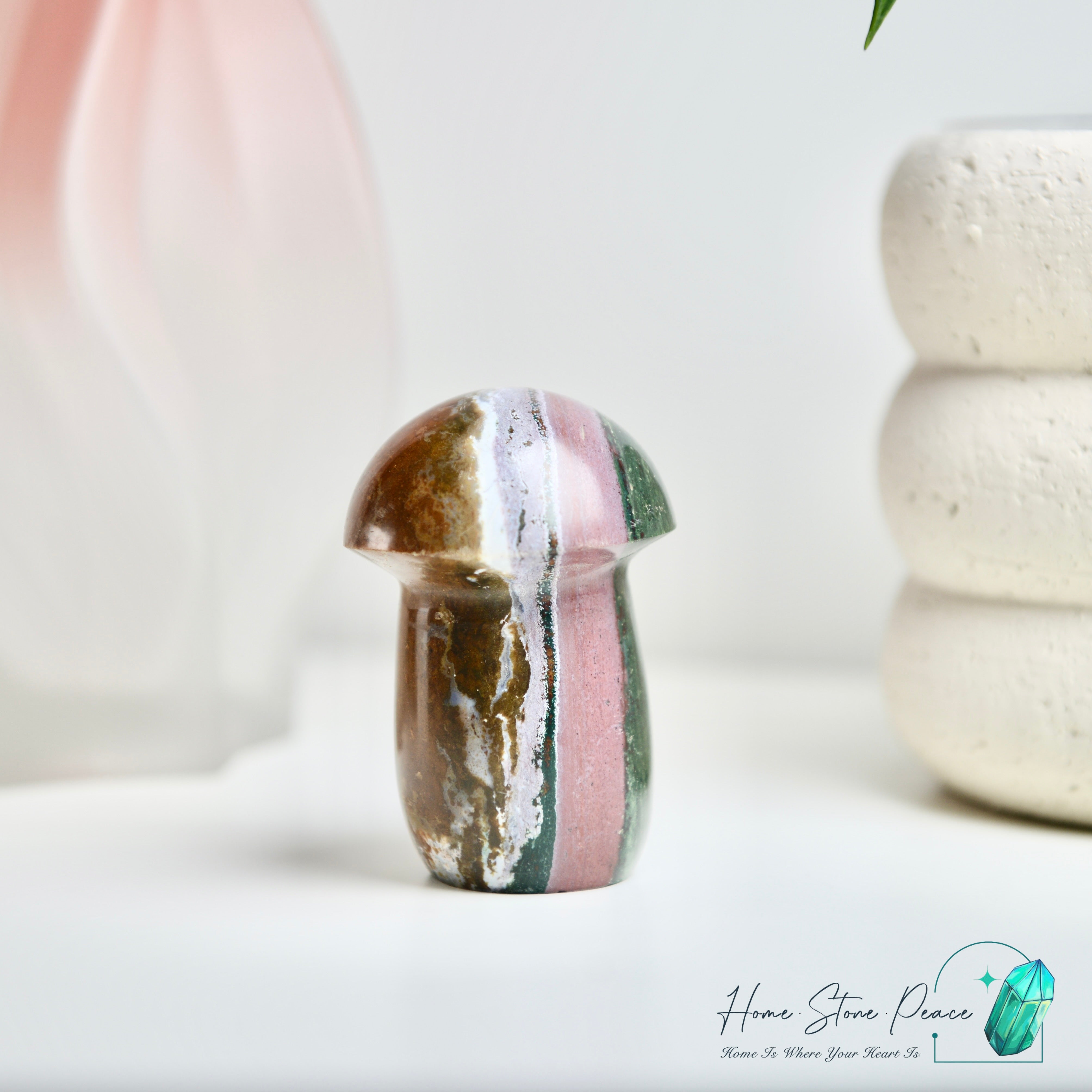 海洋碧玉蘑菇 Ocean Jasper Mushroom