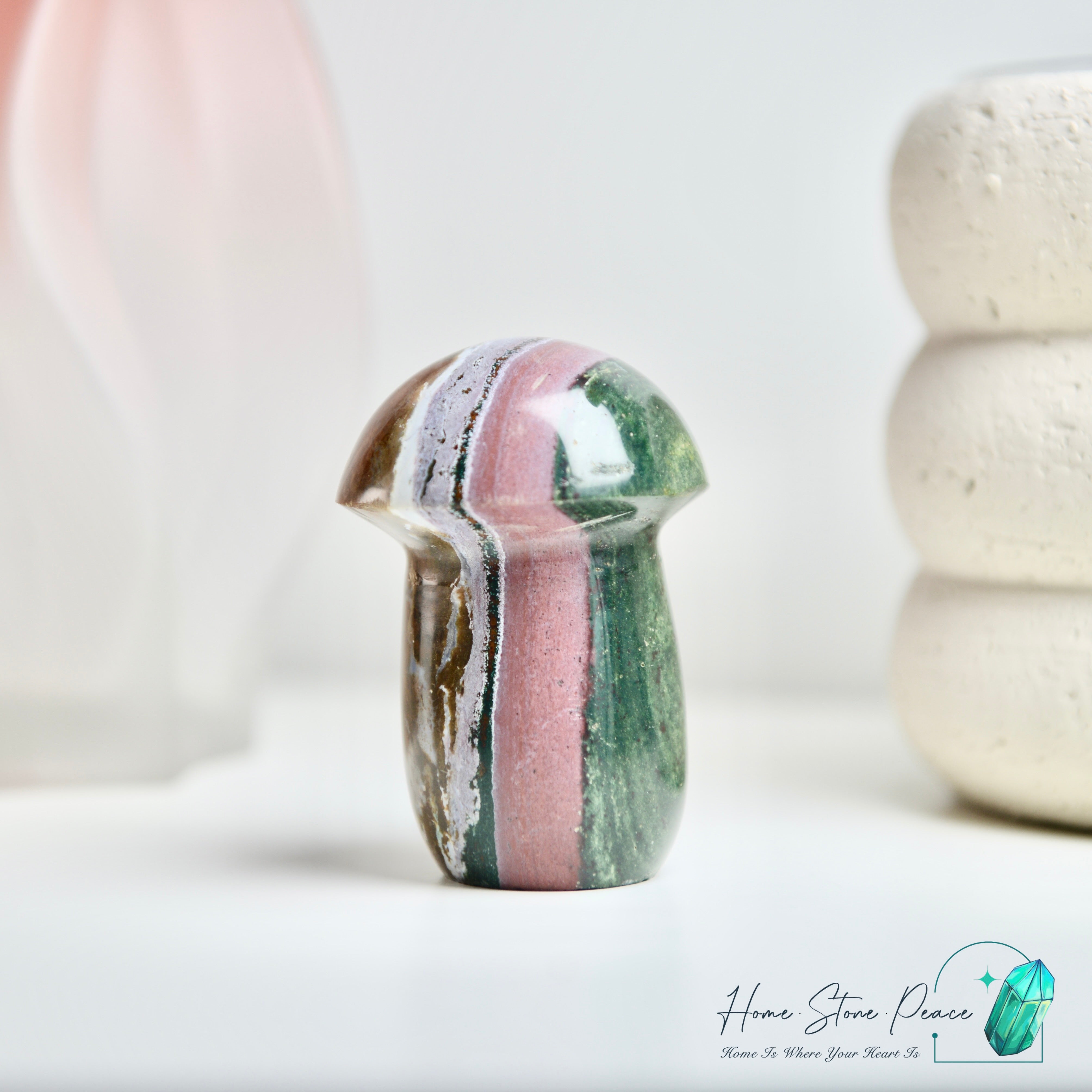 海洋碧玉蘑菇 Ocean Jasper Mushroom