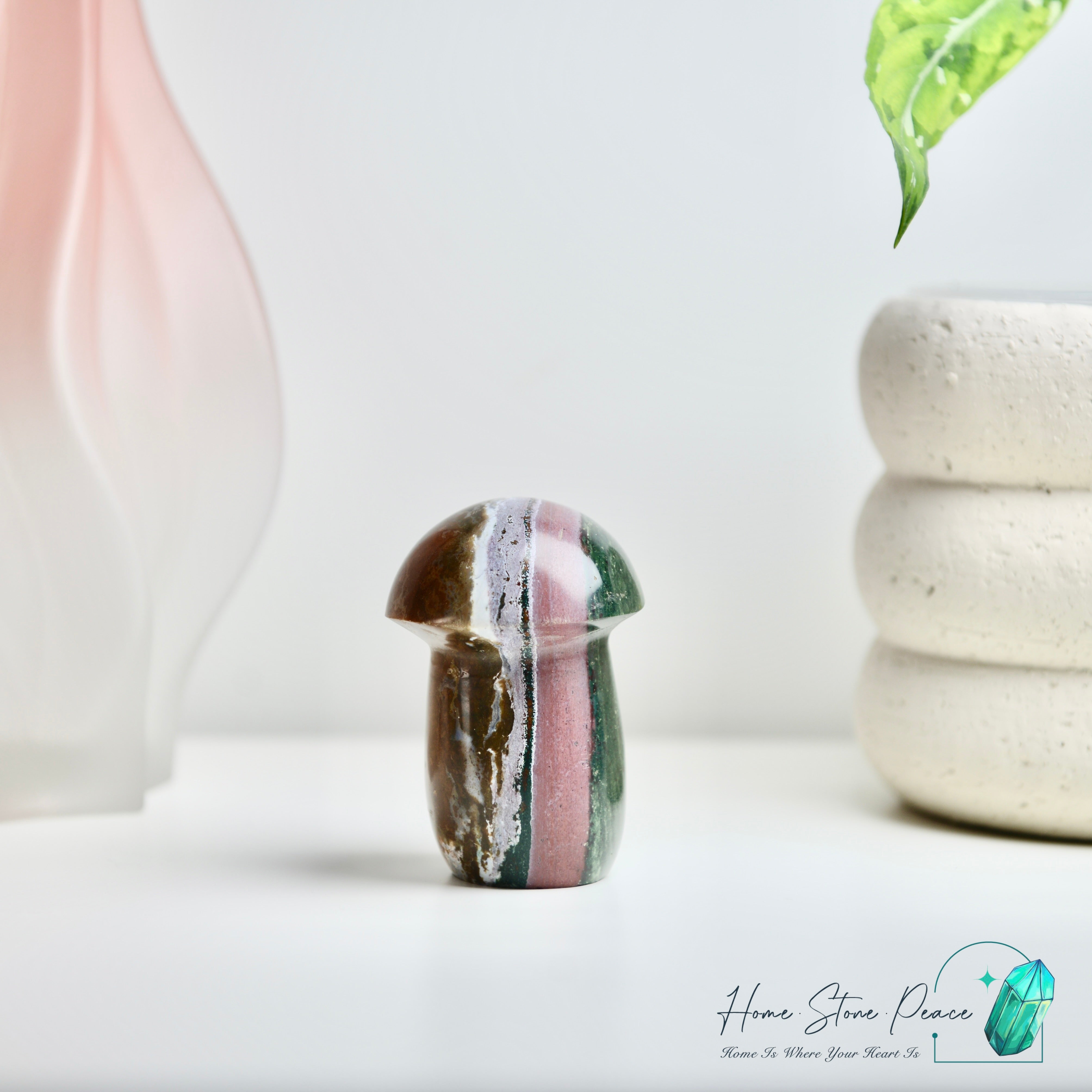 海洋碧玉蘑菇 Ocean Jasper Mushroom