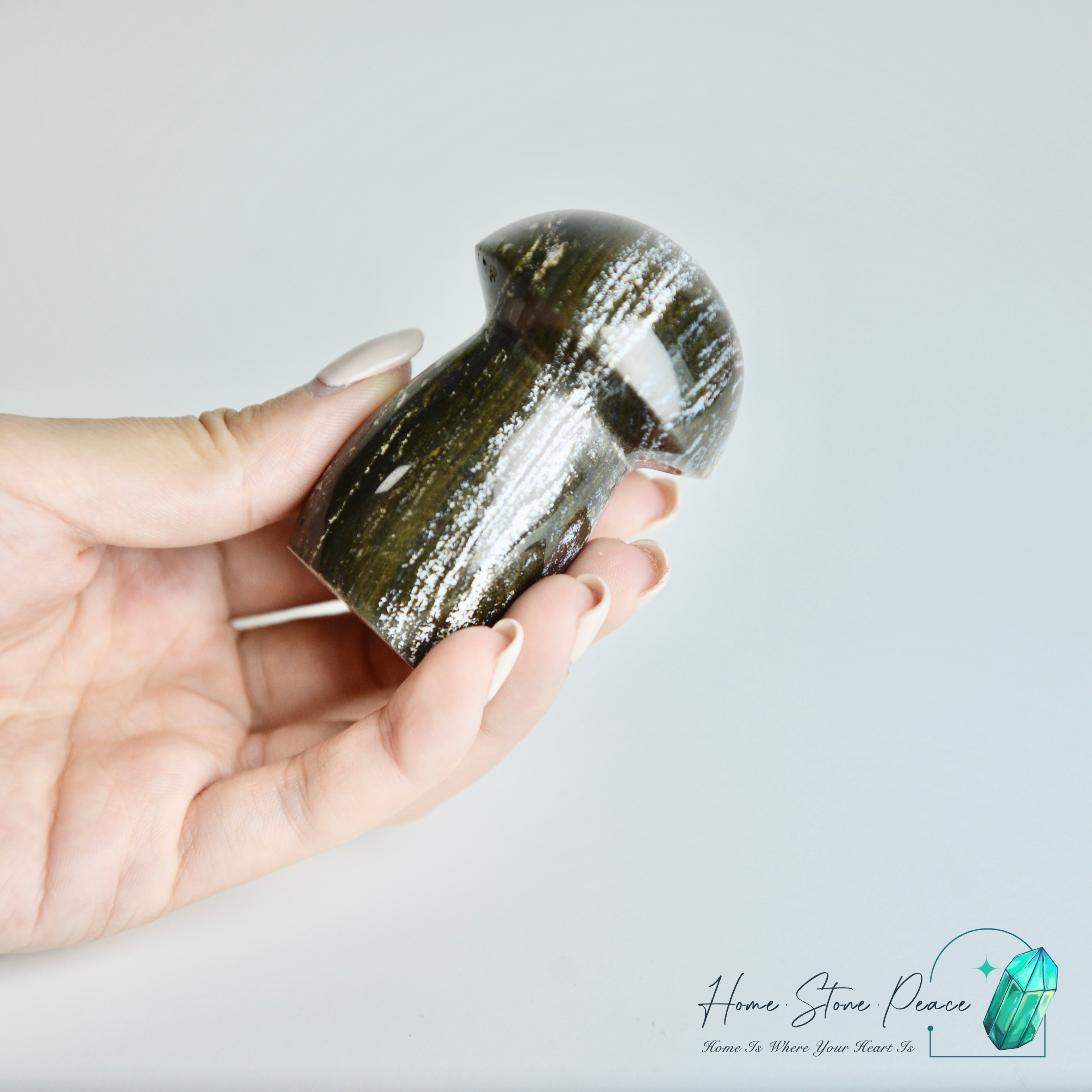 海洋碧玉蘑菇 Ocean Jasper Mushroom
