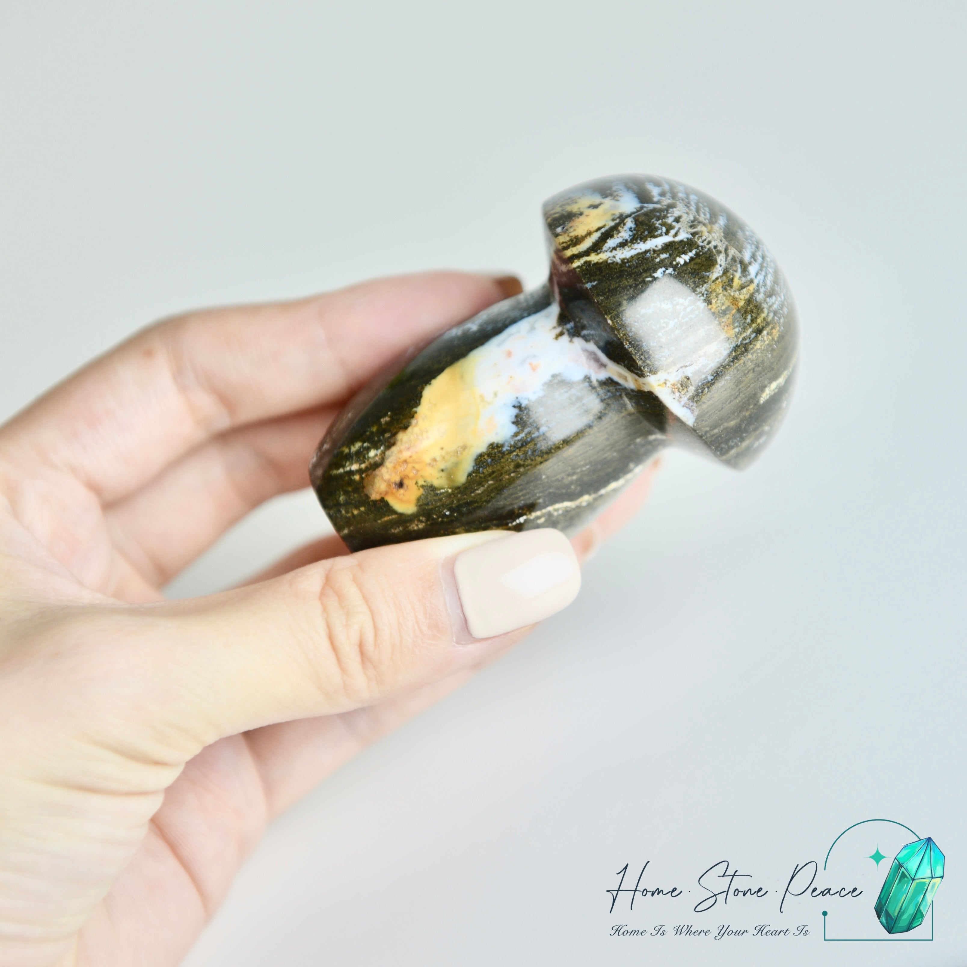 海洋碧玉蘑菇 Ocean Jasper Mushroom