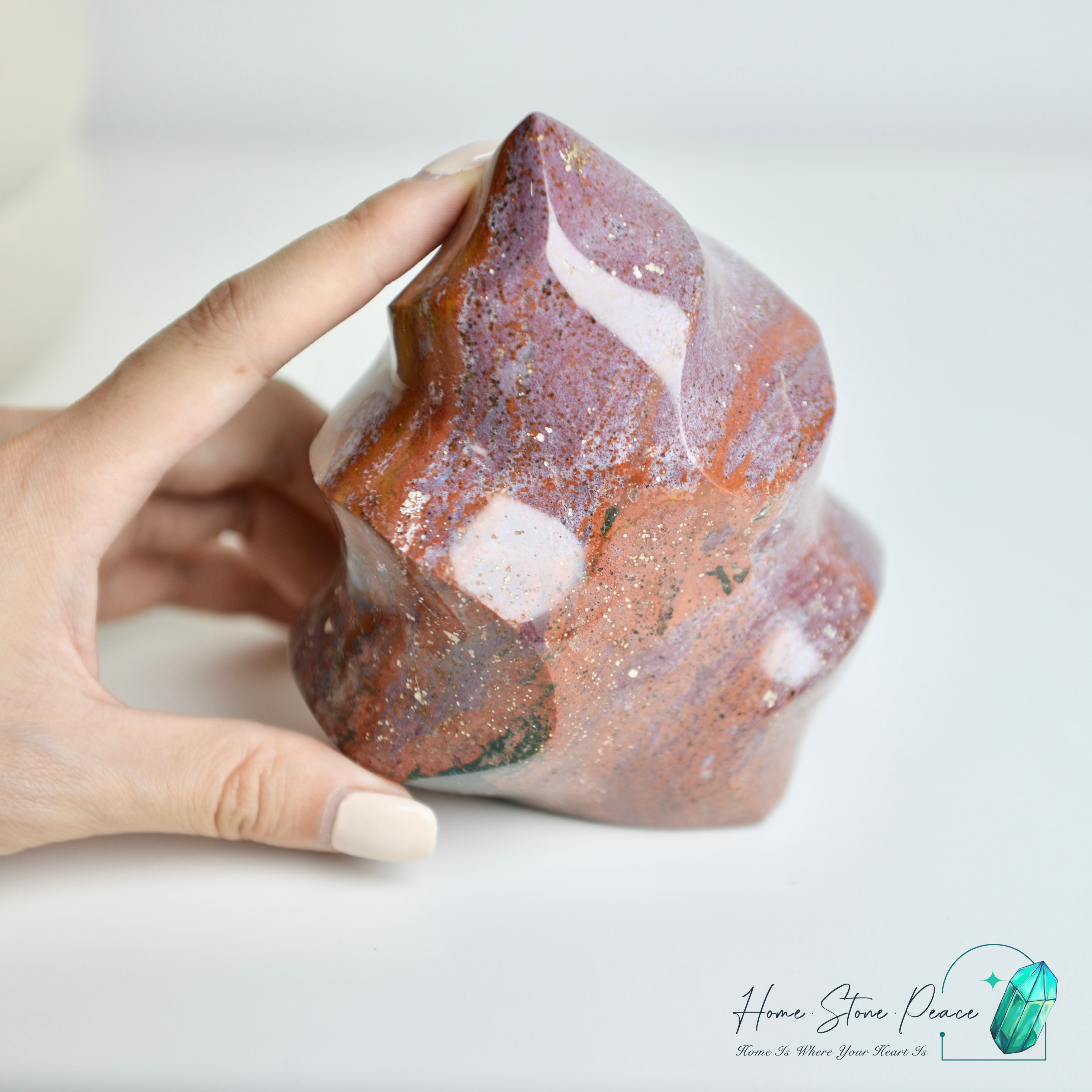海洋碧玉火炬 Ocean Jasper Torch