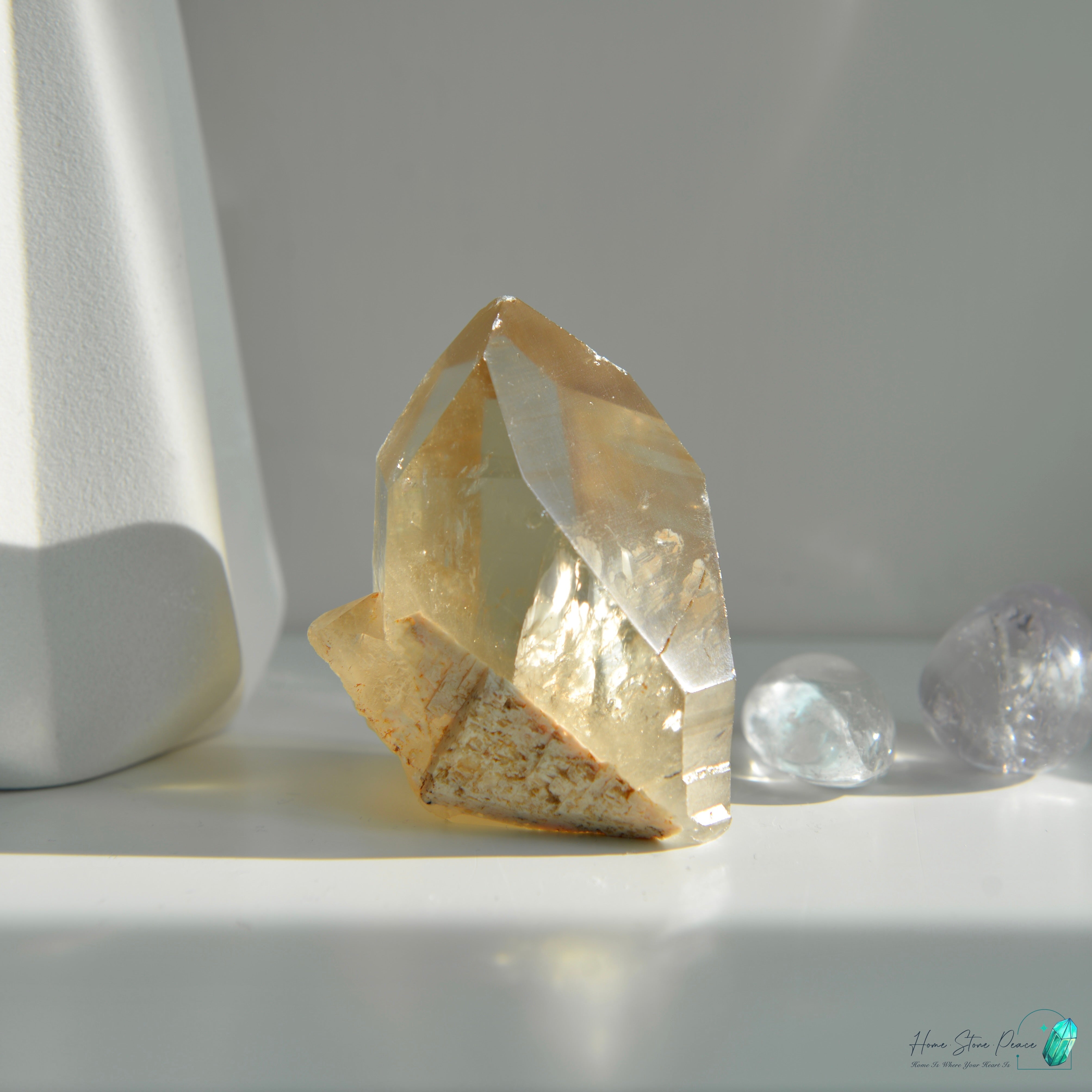 巴西香檳金黃水晶簇 Brazilian Champagne Citrine Cluster