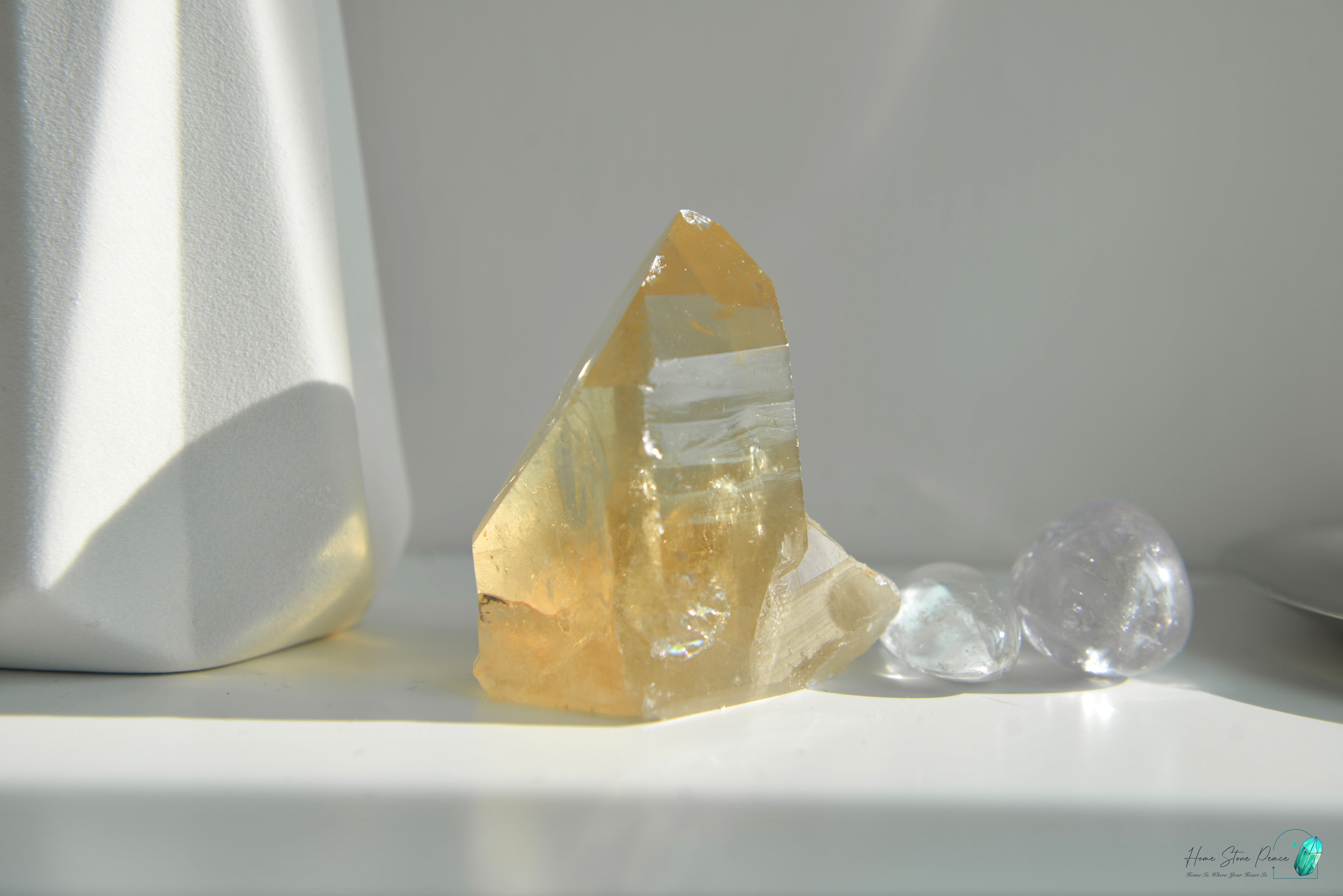 巴西香檳金黃水晶簇 Brazilian Champagne Citrine Cluster