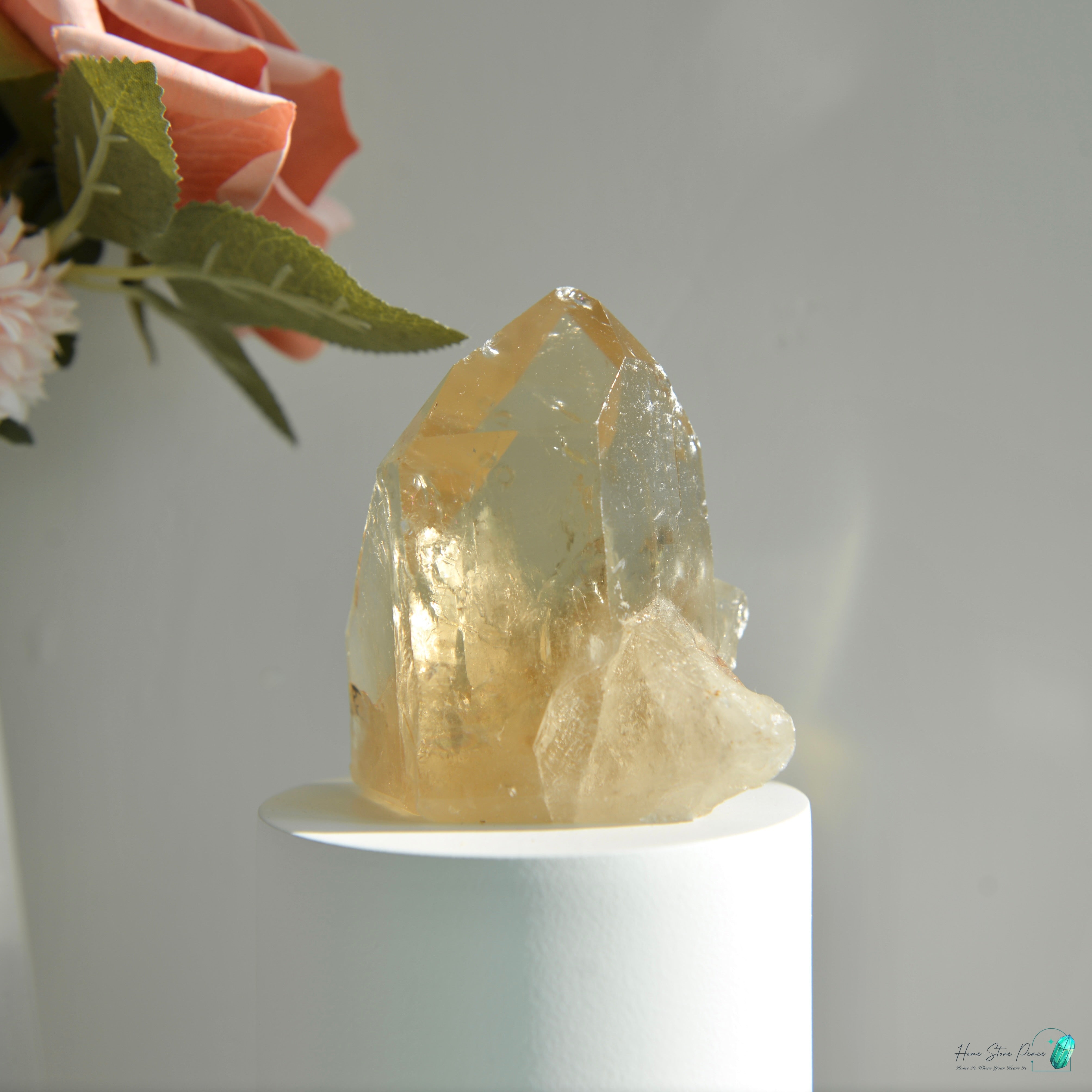 巴西香檳金黃水晶簇 Brazilian Champagne Citrine Cluster