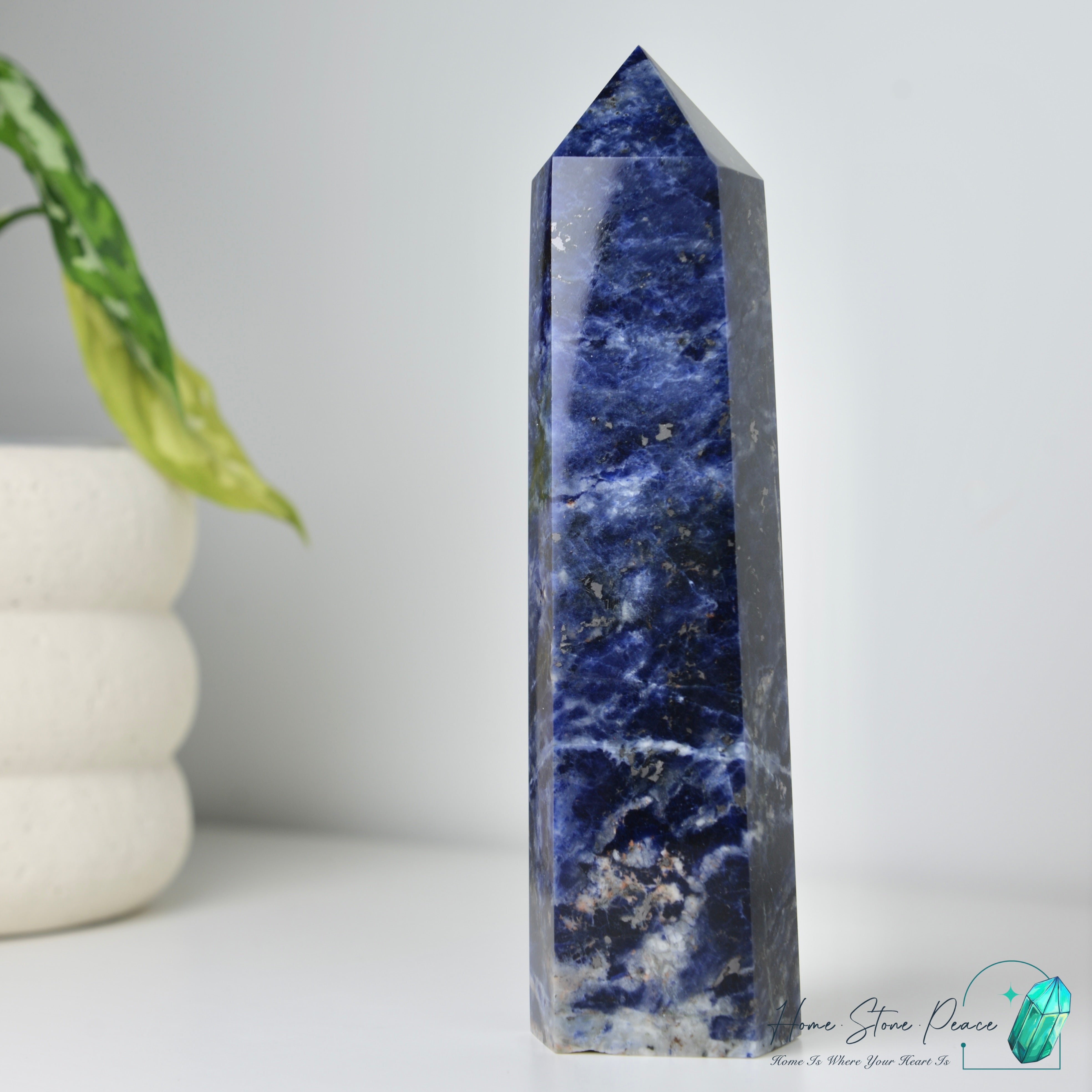 藍紋石柱(大)Large Sodalite Tower