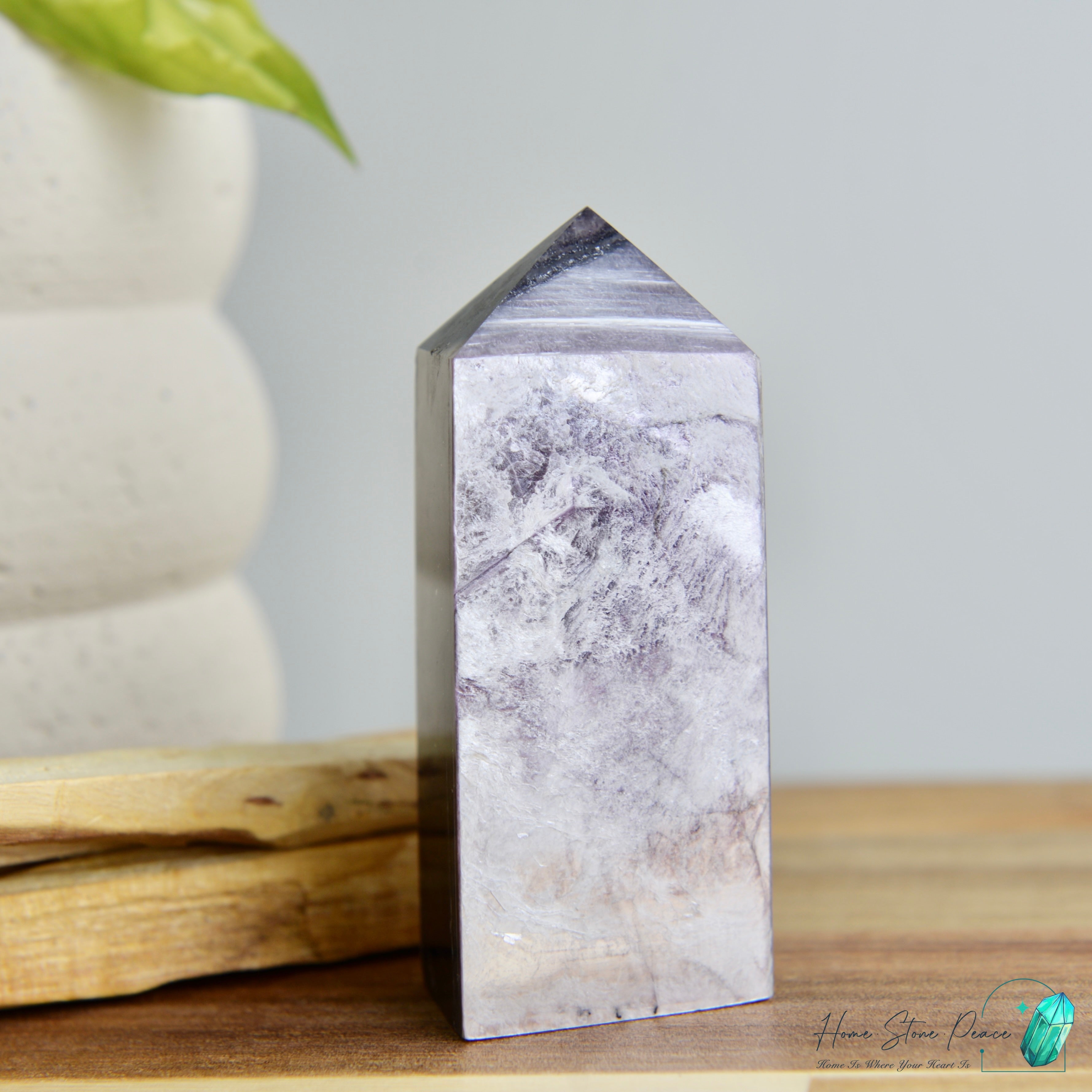 巴西紫鋰雲母柱 Brazilian Purple Lepidolite Tower