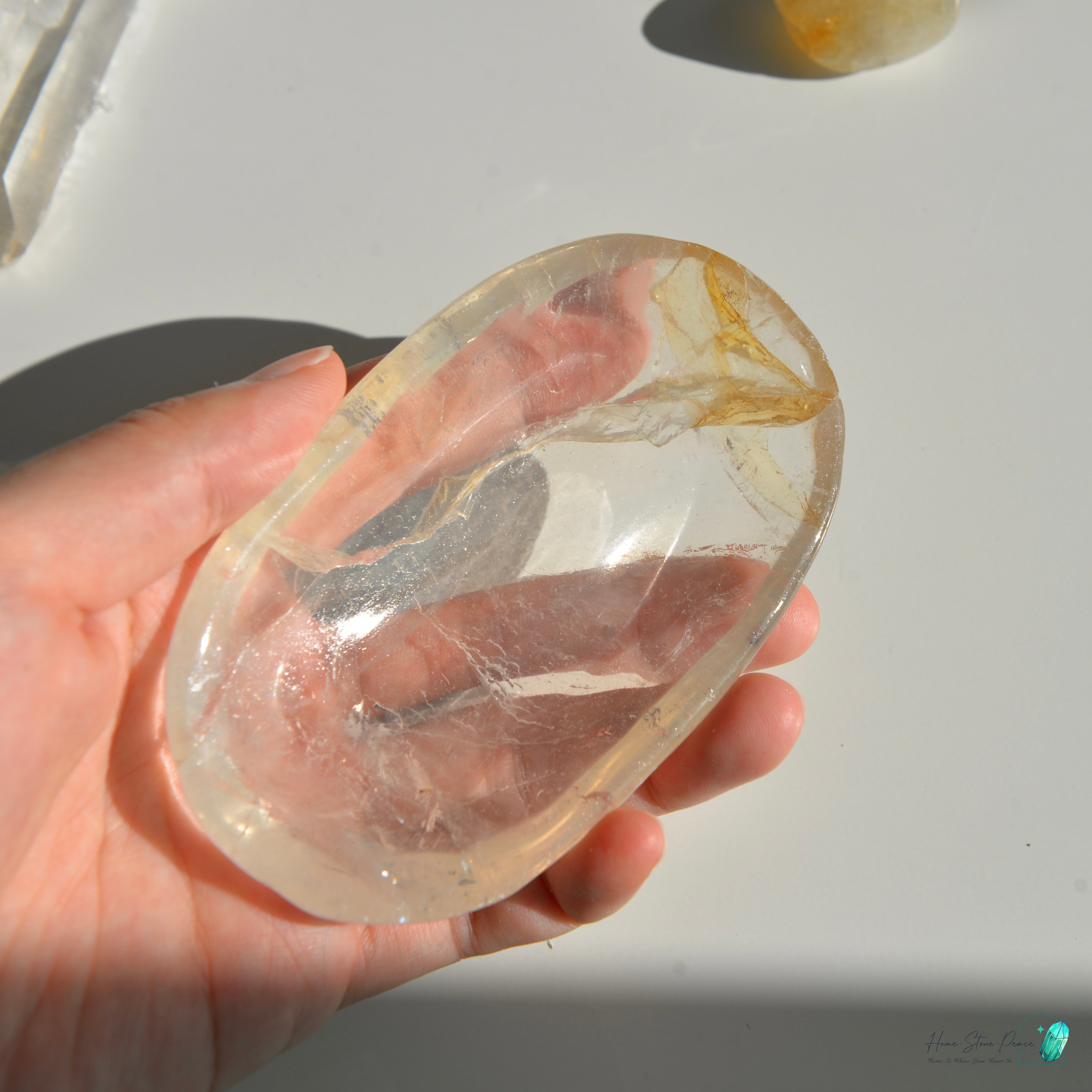 黃金治療癒者水晶小碟ゴールデンヒーラー小物皿