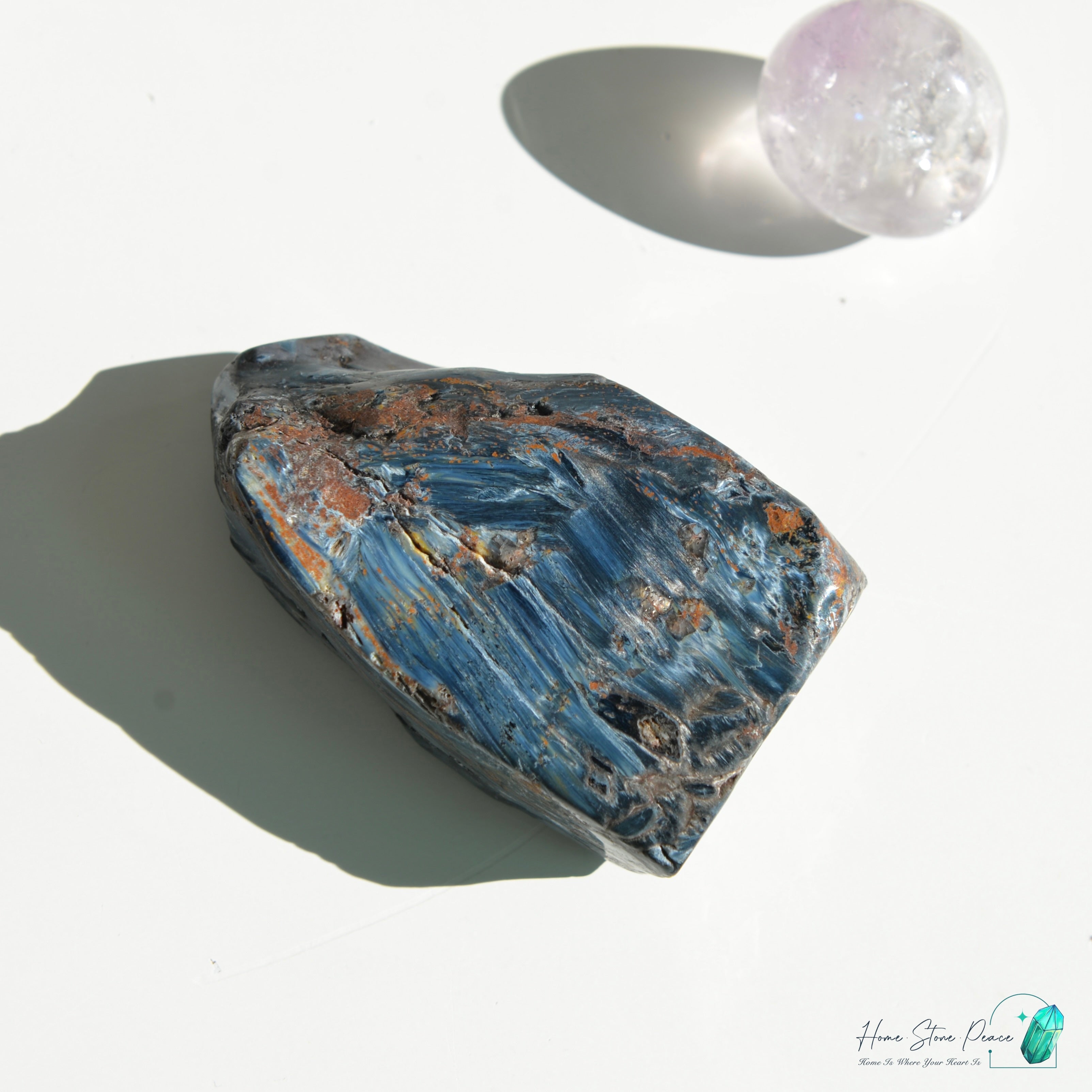 彼得石原石 Pietersite Cluster
