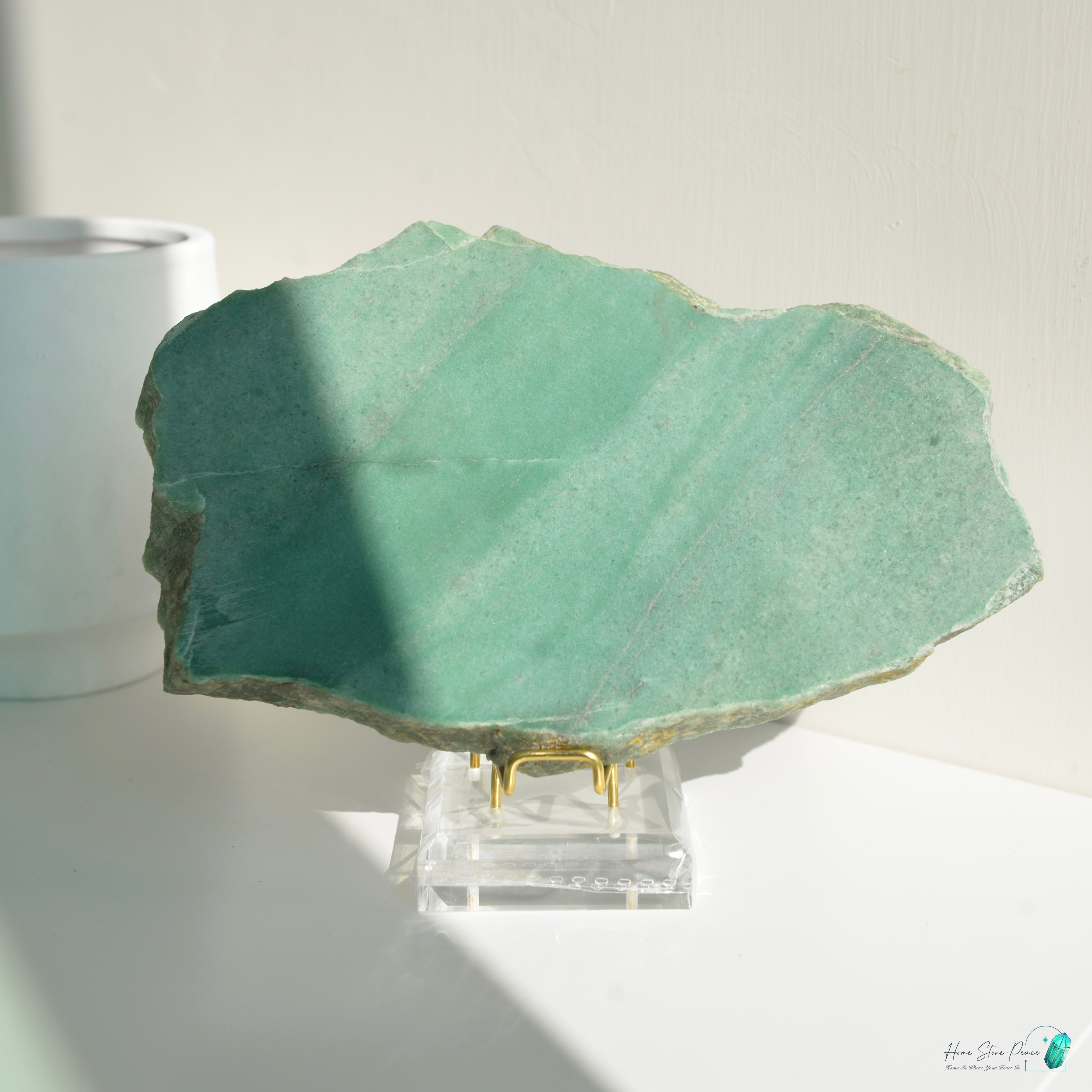 東菱石片 Green Aventurine Slab