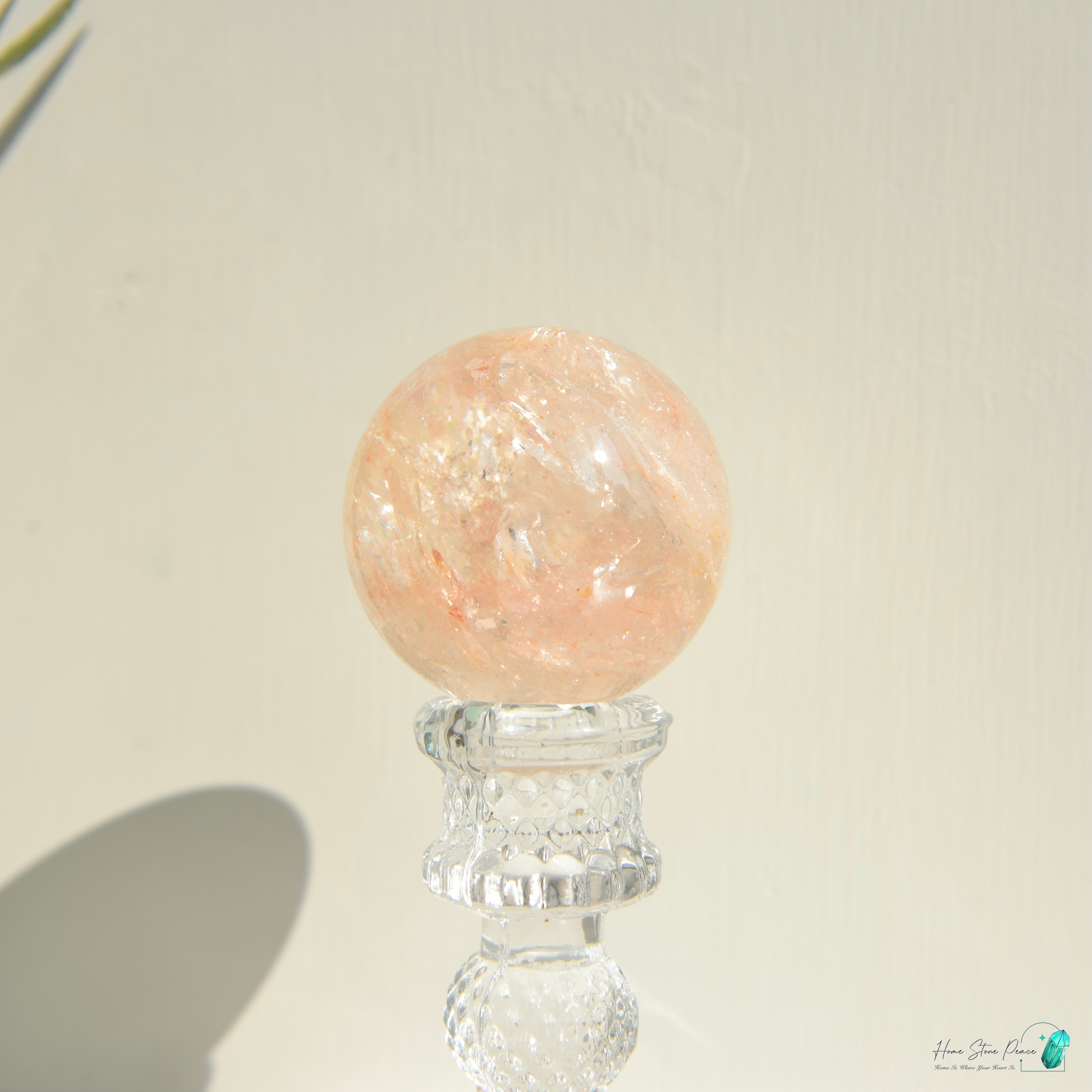 精品粉紅膠花球 Premium Pink Hematoid Sphere