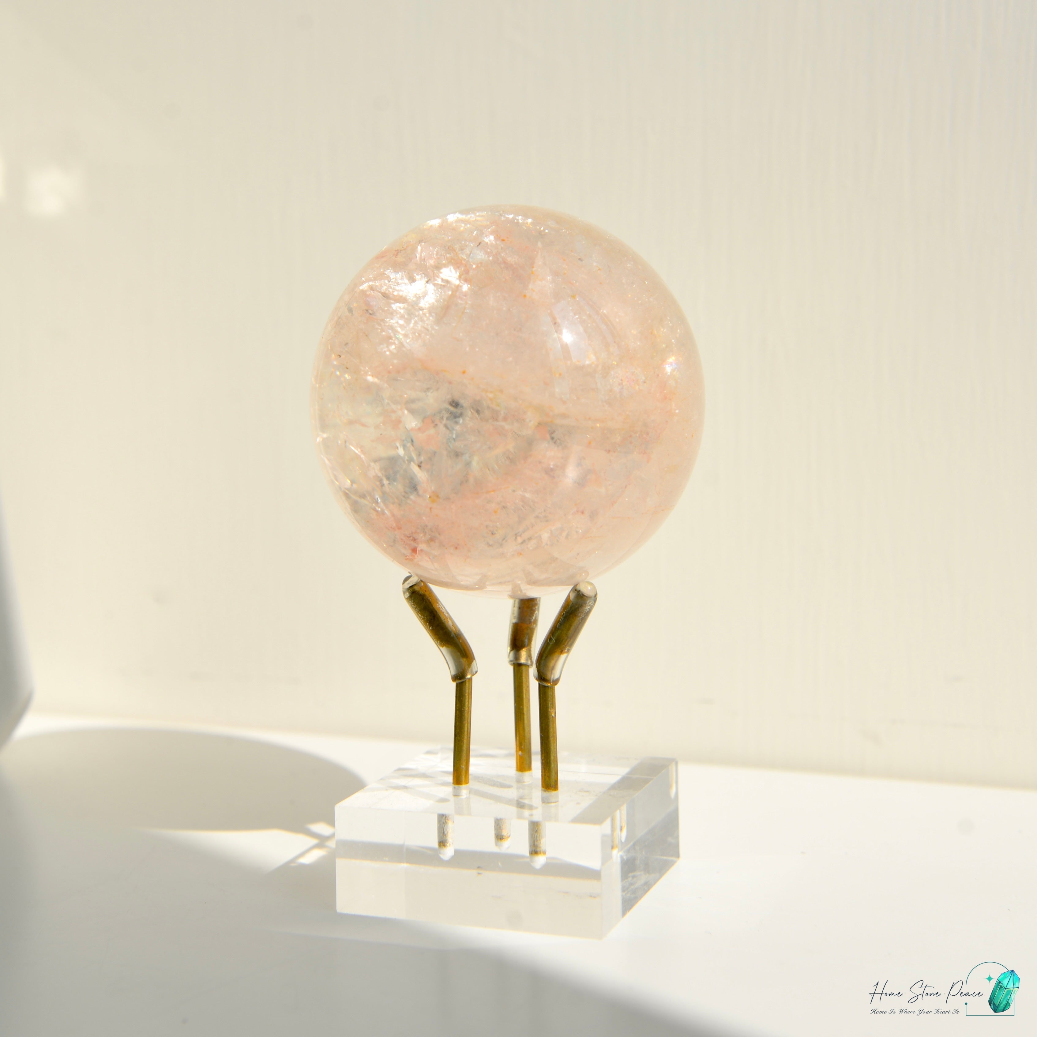 精品粉紅膠花球 Premium Pink Hematoid Sphere