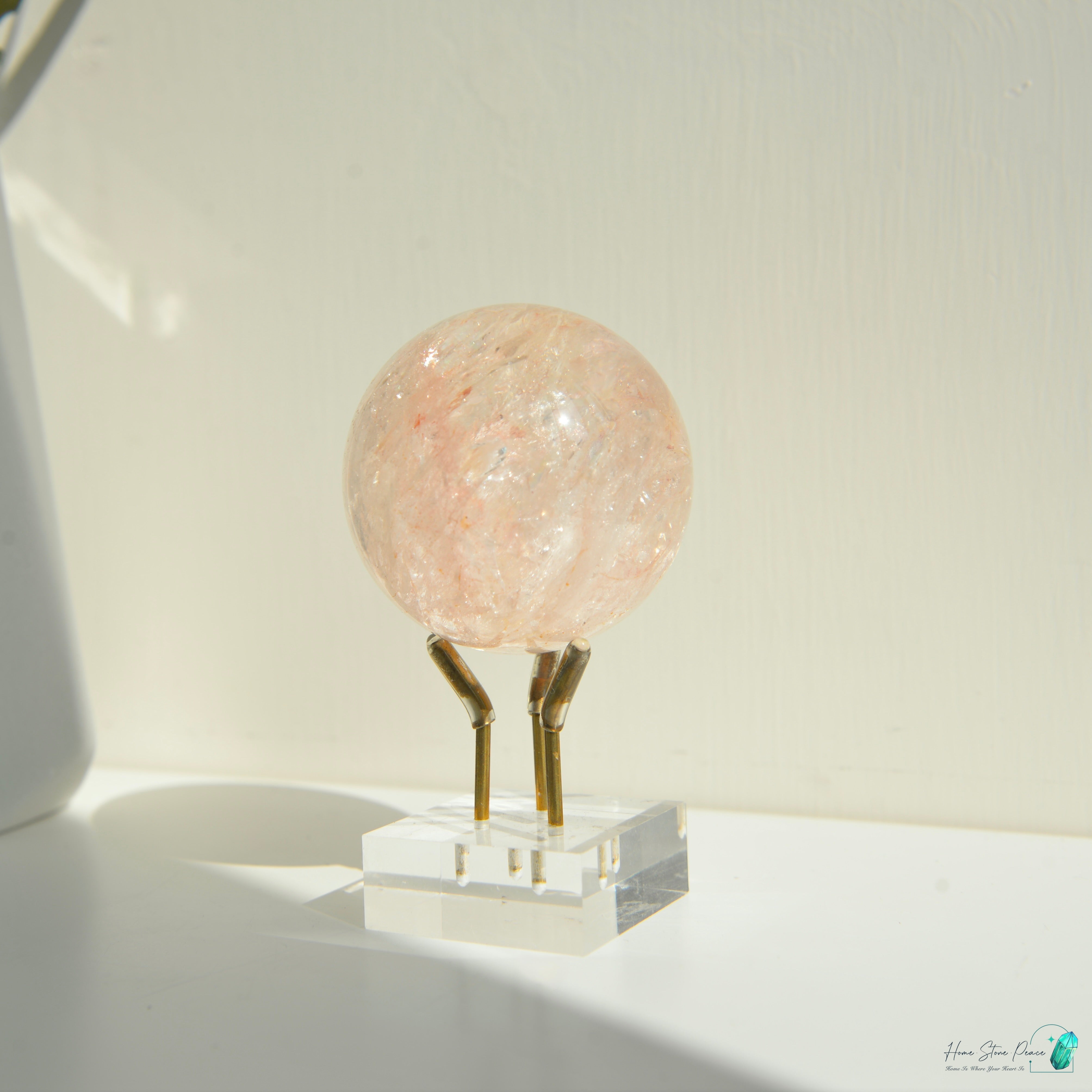 精品粉紅膠花球 Premium Pink Hematoid Sphere