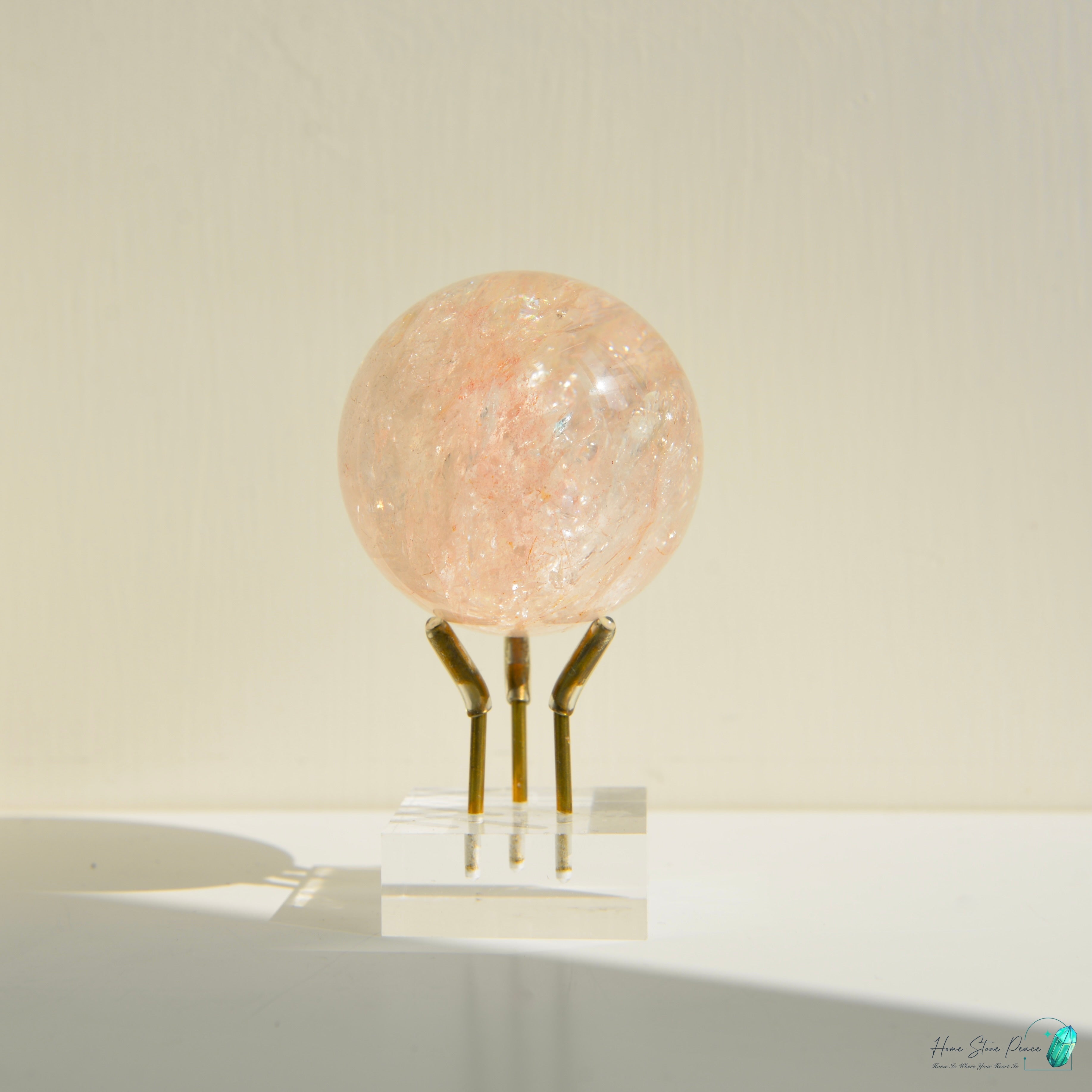 精品粉紅膠花球 Premium Pink Hematoid Sphere