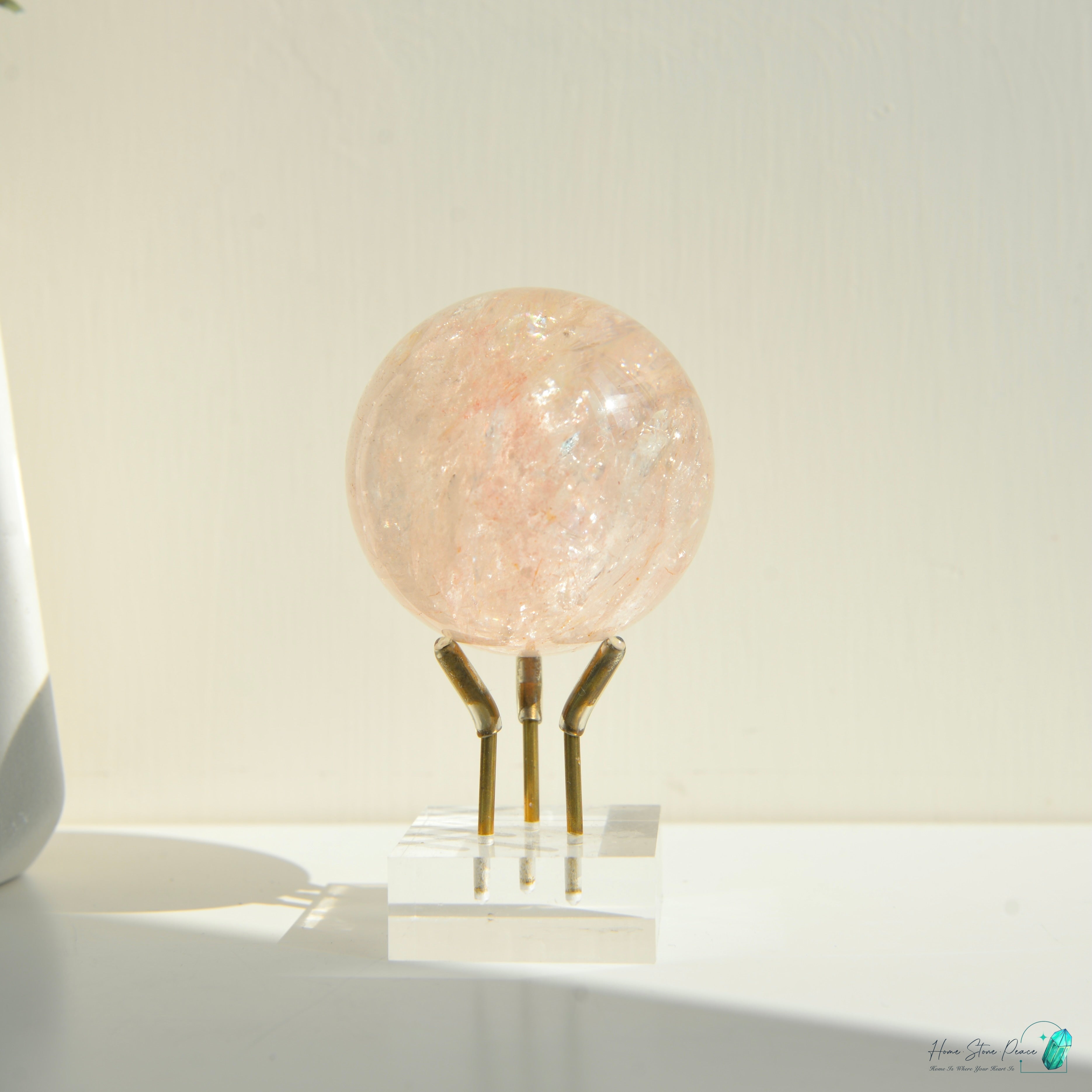 精品粉紅膠花球 Premium Pink Hematoid Sphere