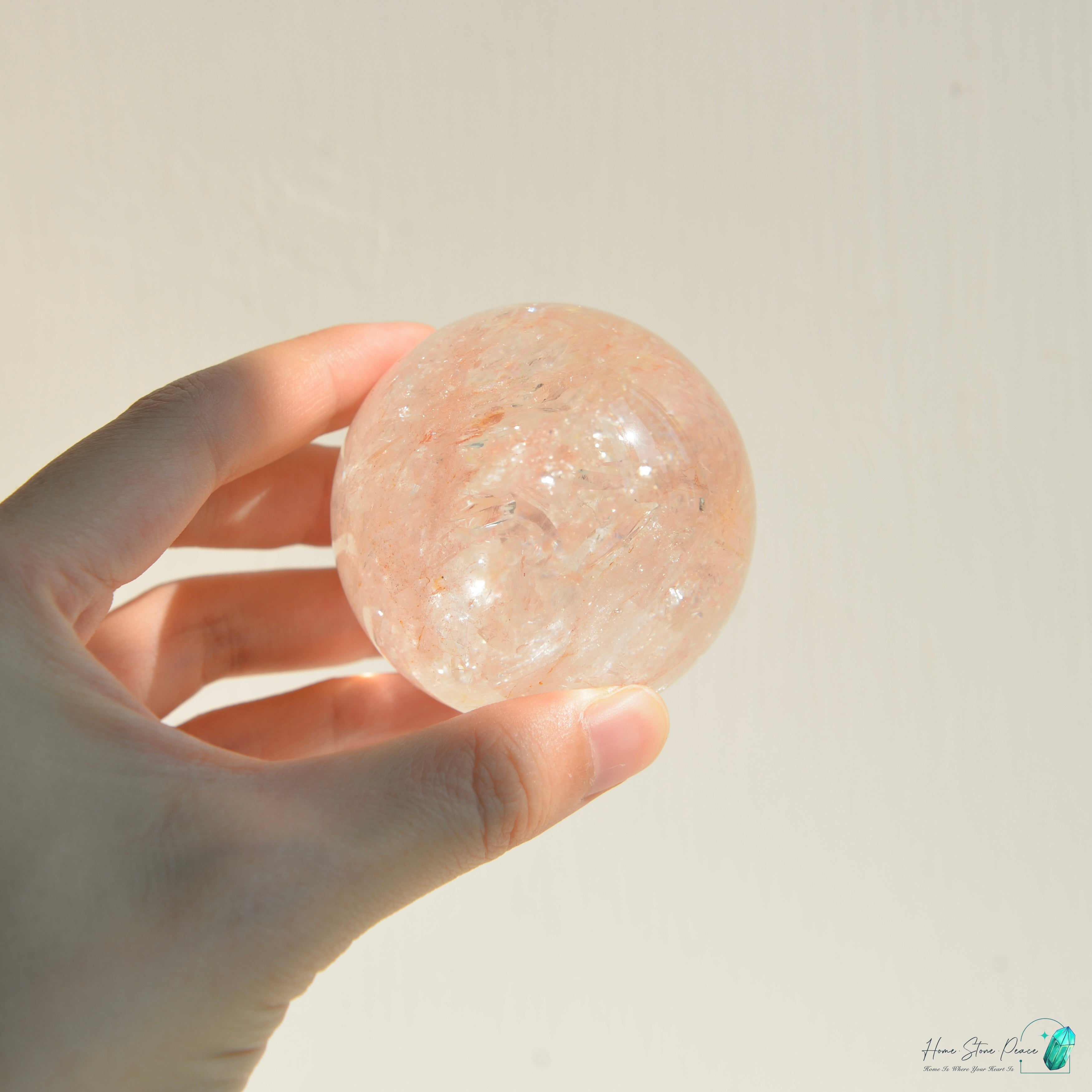 精品粉紅膠花球 Premium Pink Hematoid Sphere