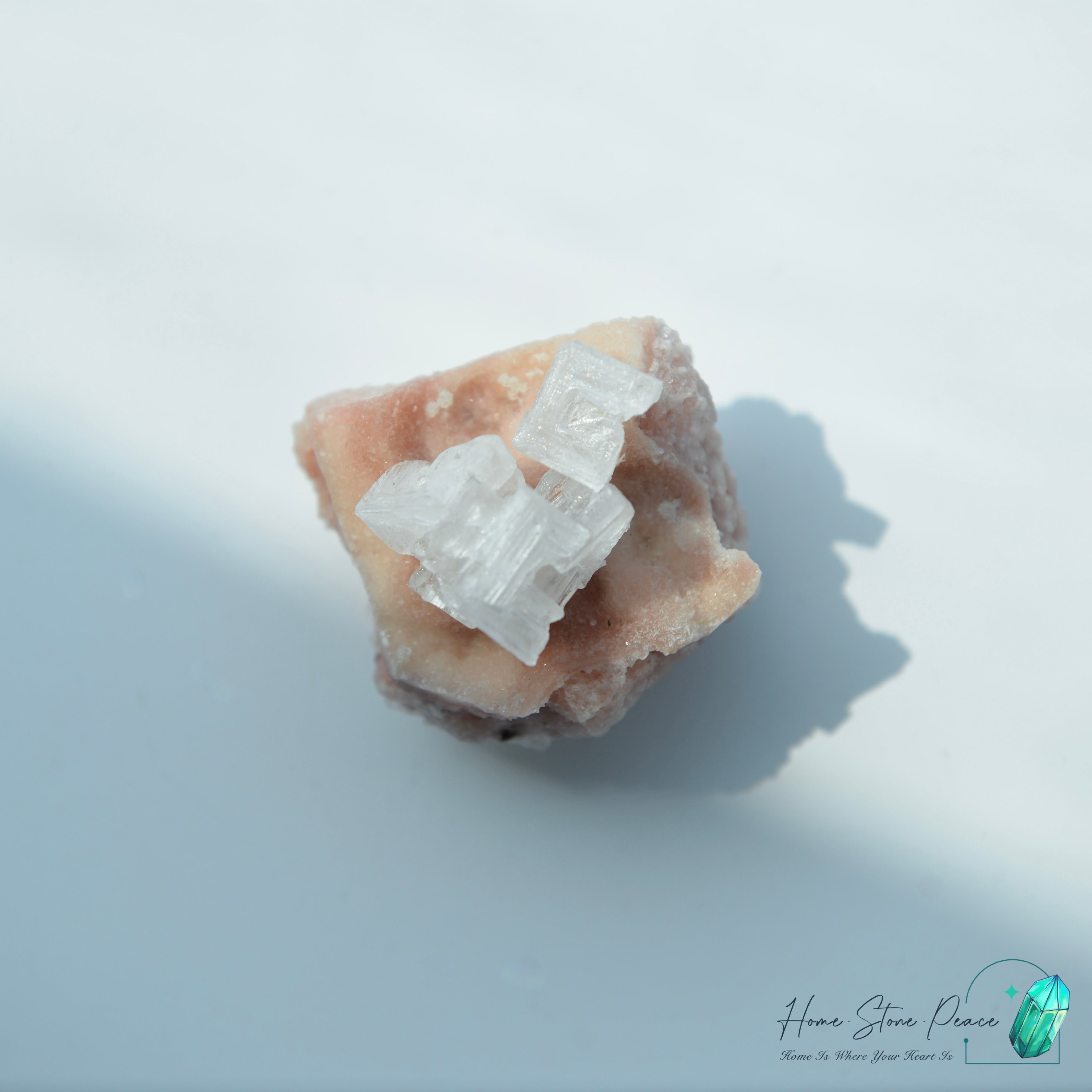塞爾斯湖粉紅鹽礦 Natural Searles Lake Pink Halite
