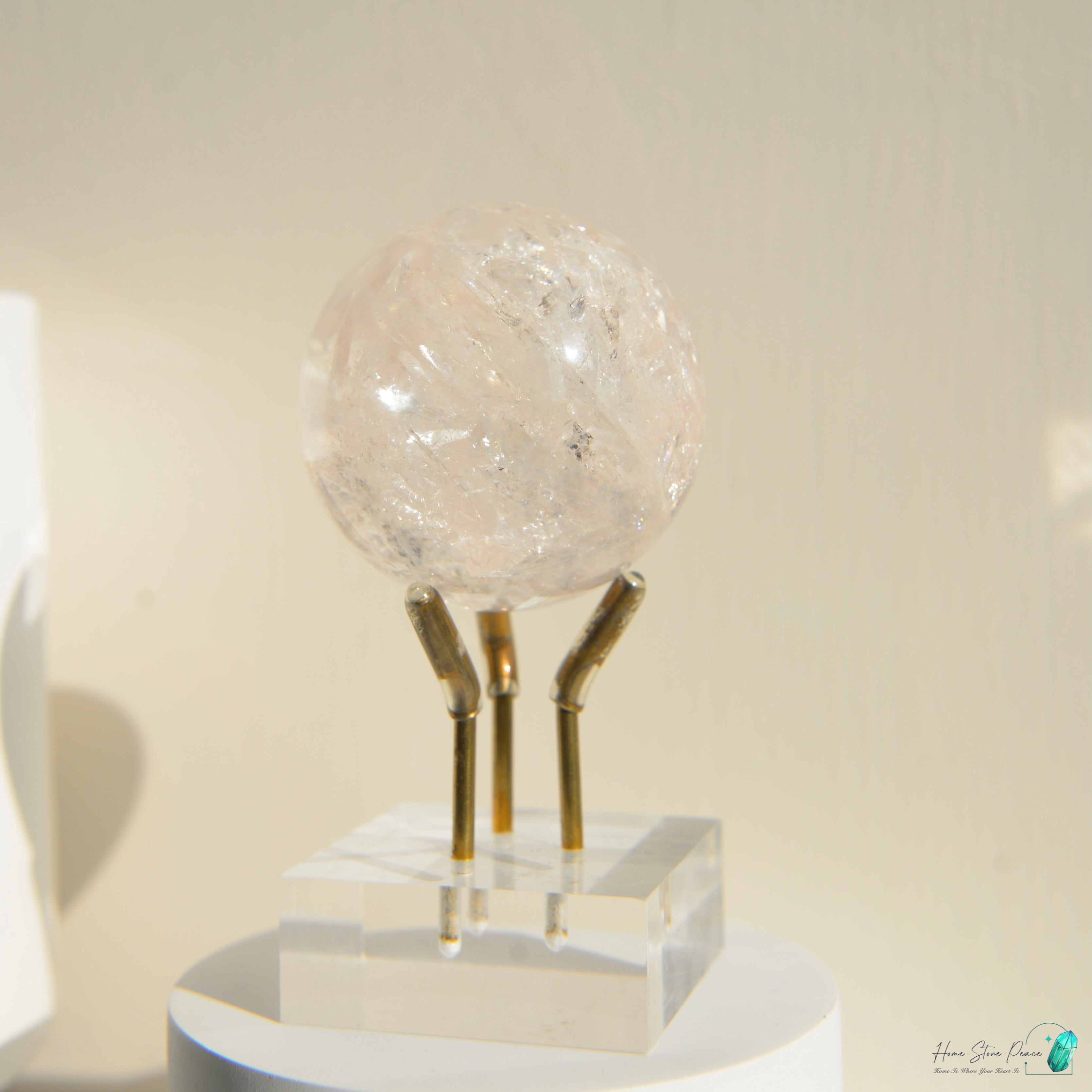 精品粉紅膠花球 Premium Pink Hematoid Sphere