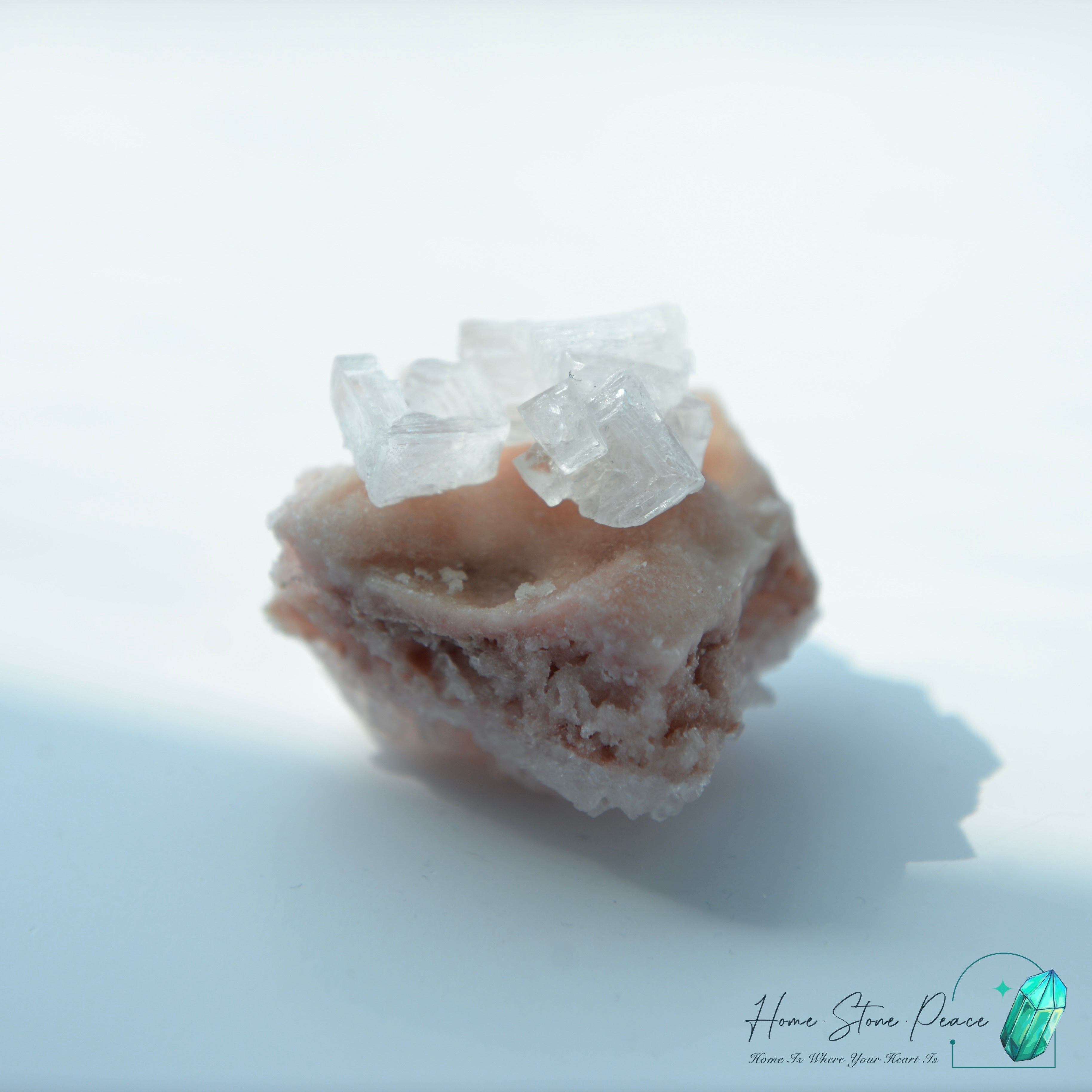 塞爾斯湖粉紅鹽礦 Natural Searles Lake Pink Halite