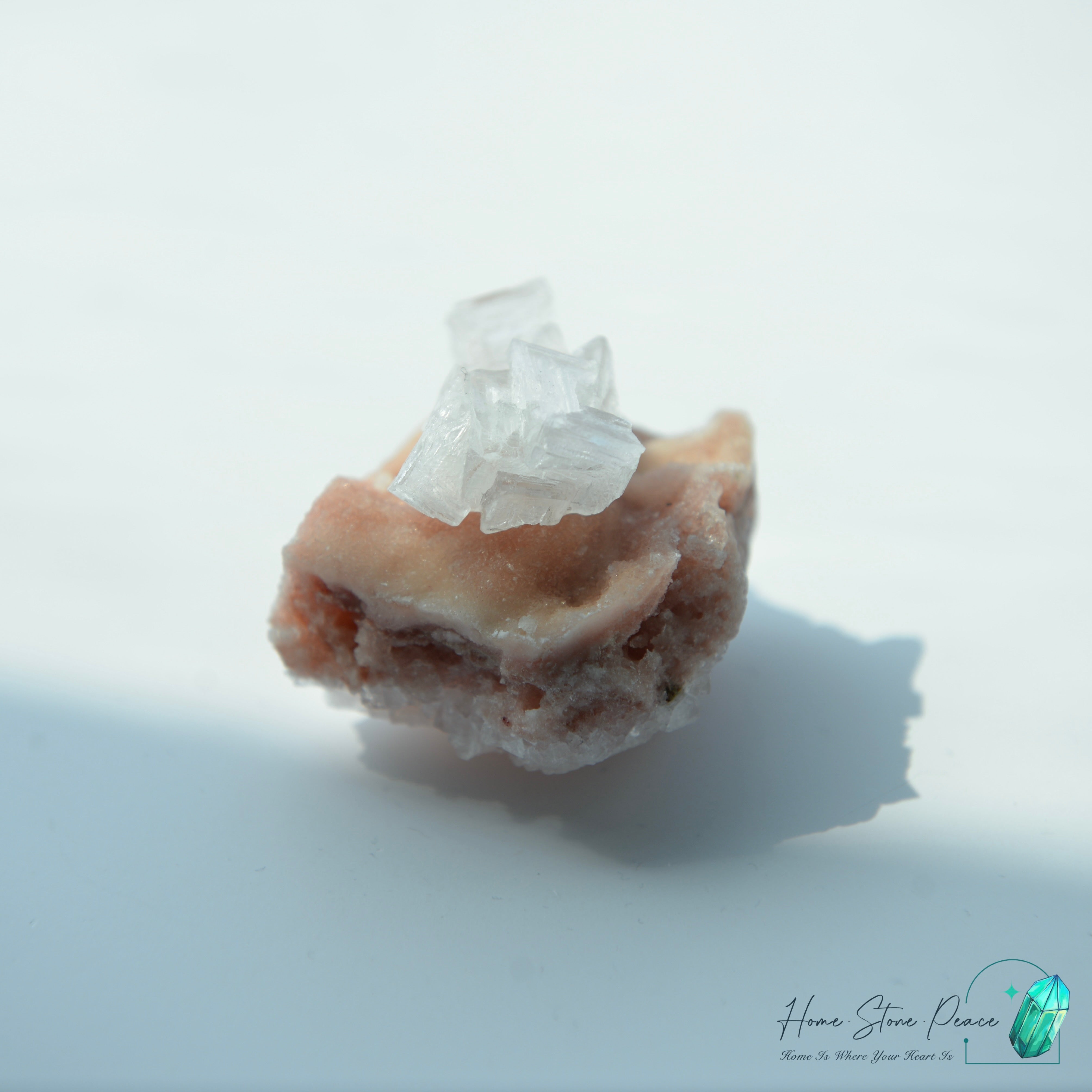 塞爾斯湖粉紅鹽礦 Natural Searles Lake Pink Halite