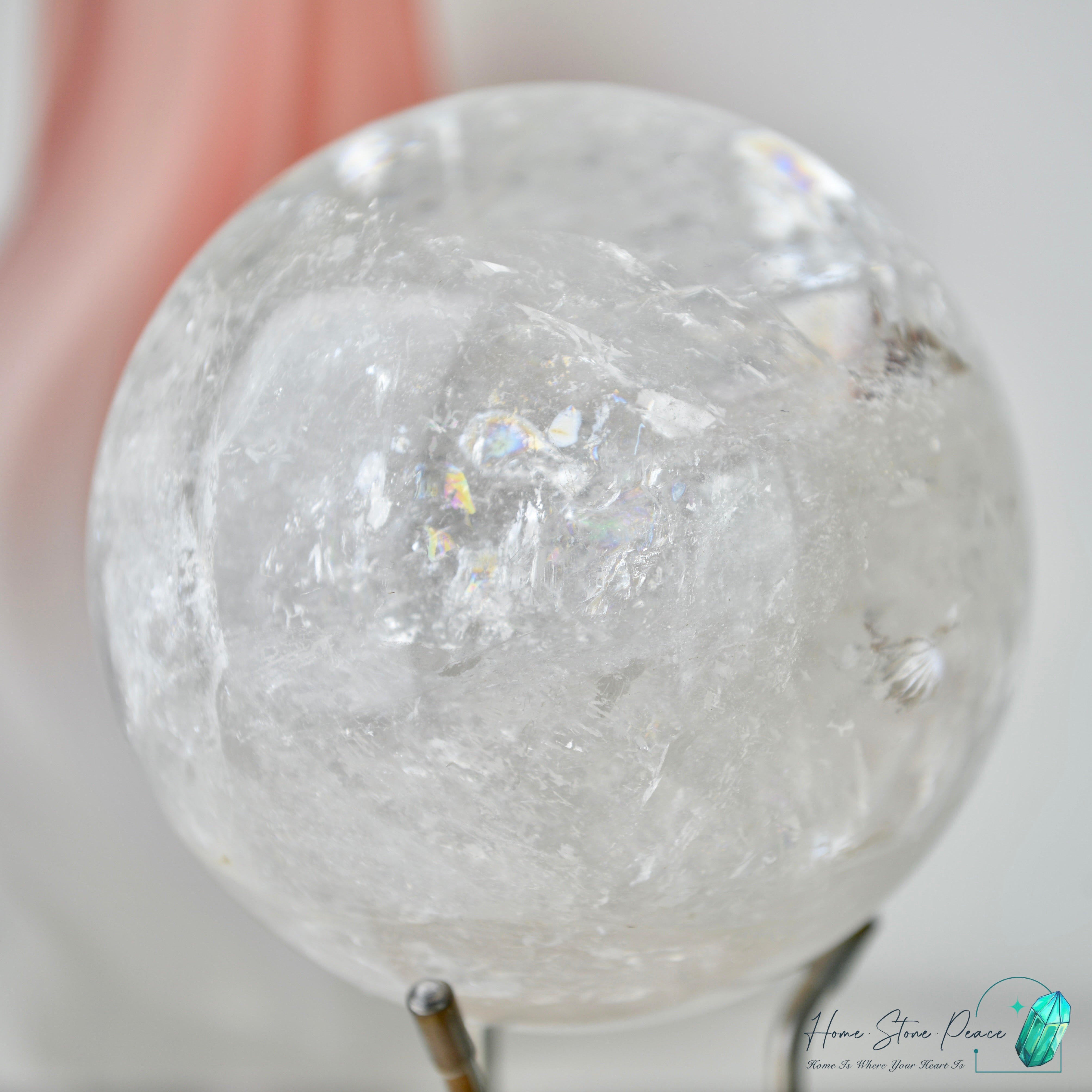 喜馬拉雅山晶中晶水晶球(大型)Premium Large Himalayan Manifestation Crystal Sphere