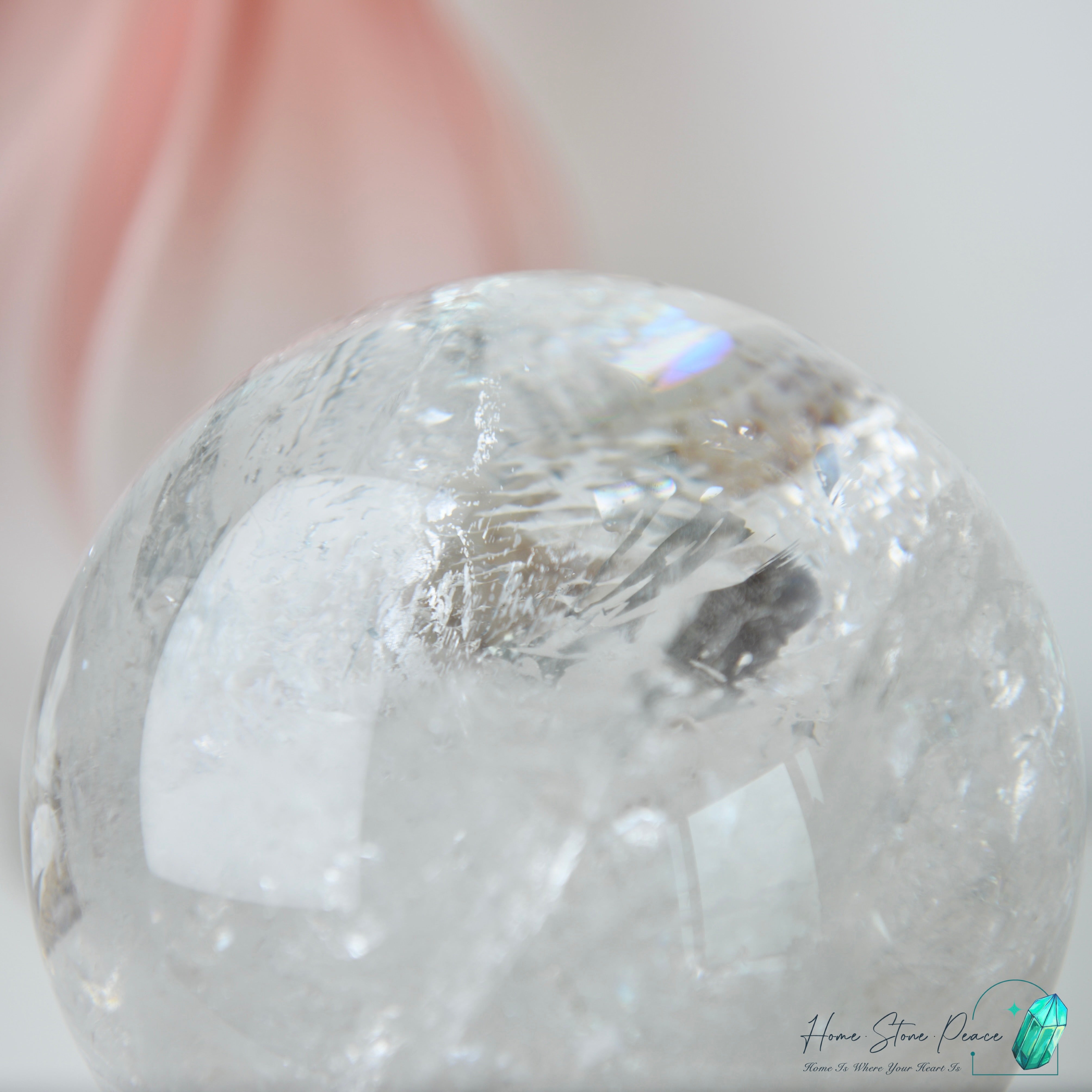 喜馬拉雅山晶中晶水晶球(大型)Premium Large Himalayan Manifestation Crystal Sphere