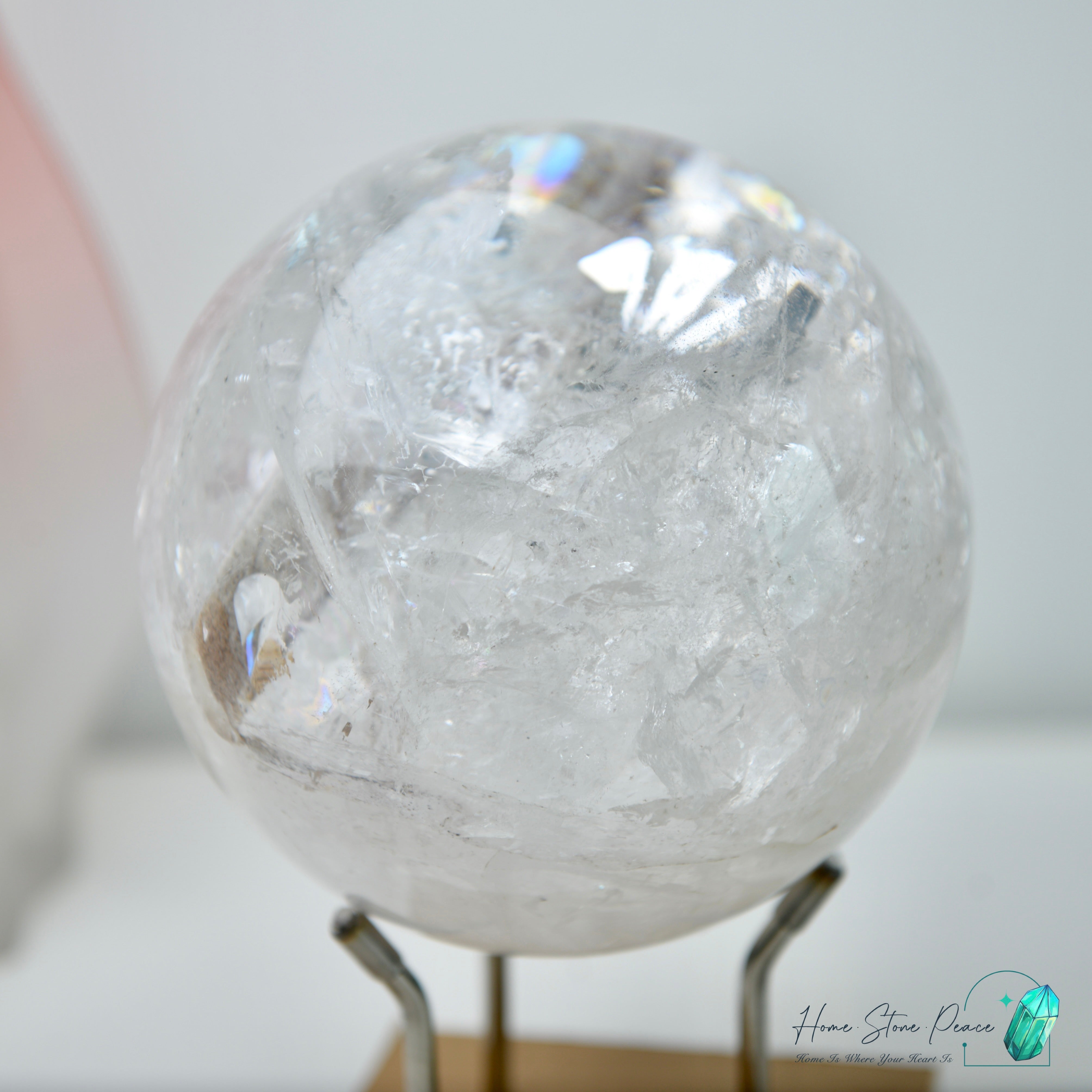 喜馬拉雅山晶中晶水晶球(大型)Premium Large Himalayan Manifestation Crystal Sphere