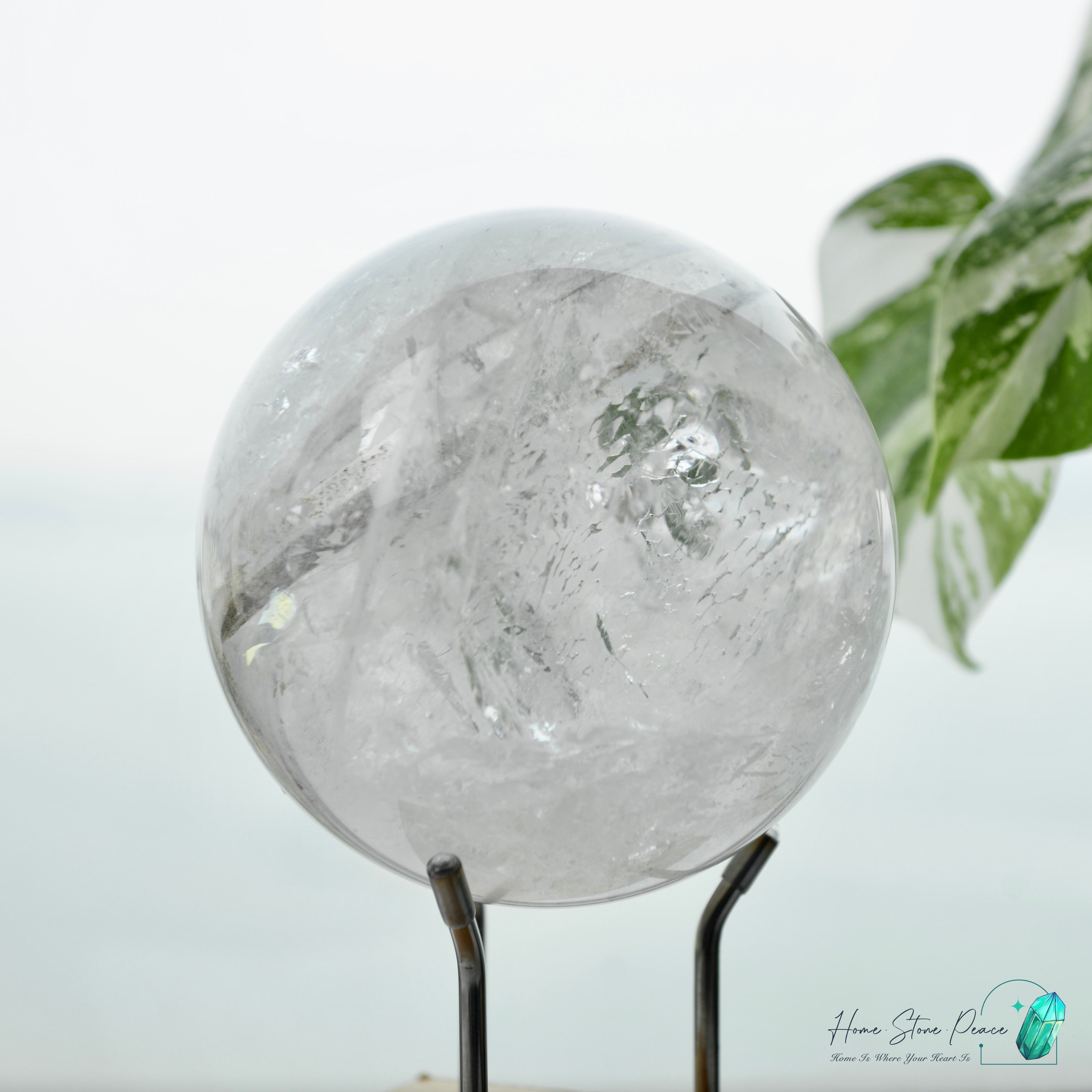 喜馬拉雅山晶中晶水晶球(大型)Premium Large Himalayan Manifestation Crystal Sphere