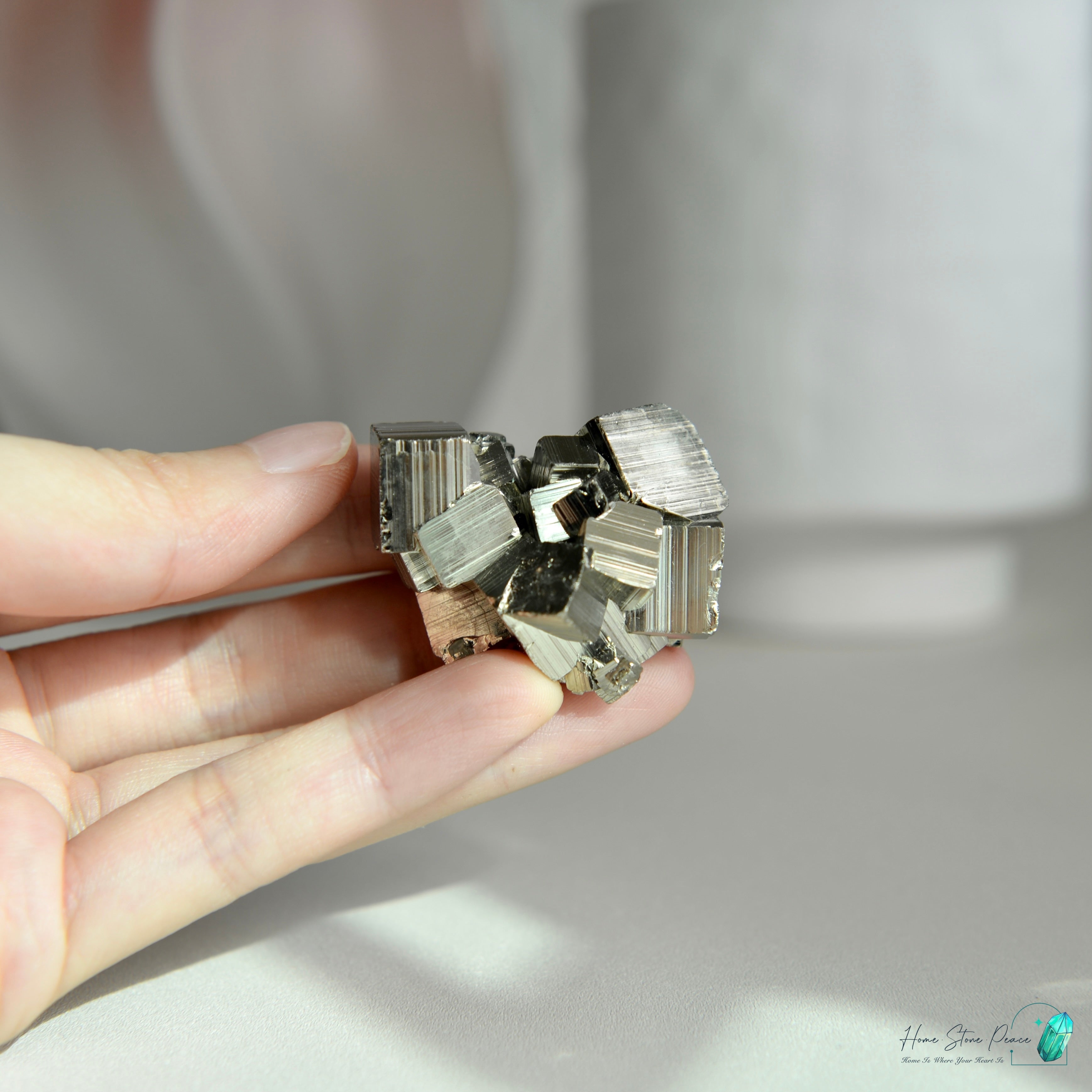 秘魯黃鐵礦 Premium Peruvian Pyrite Cluster