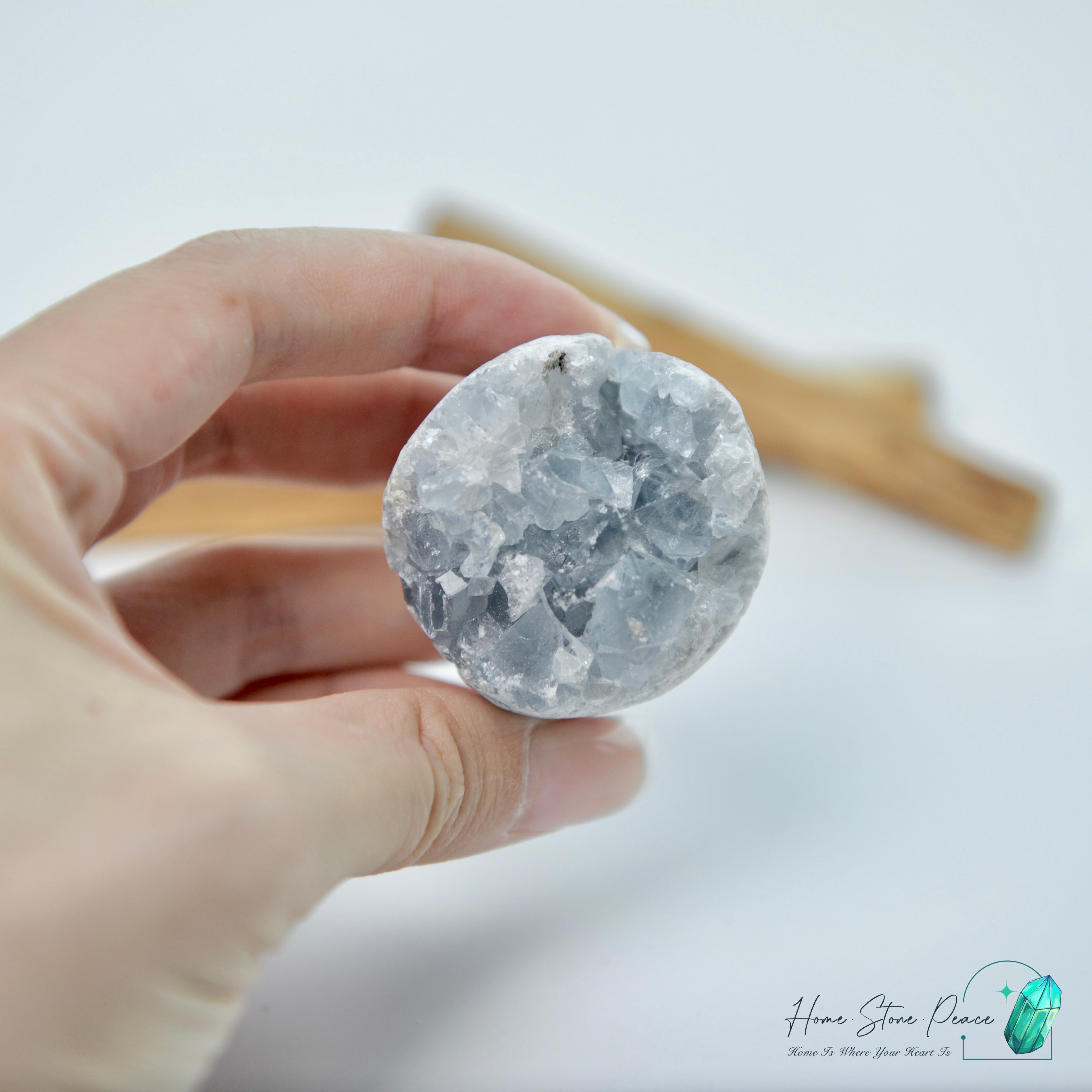 小天青石蛋 Baby Celestite Egg