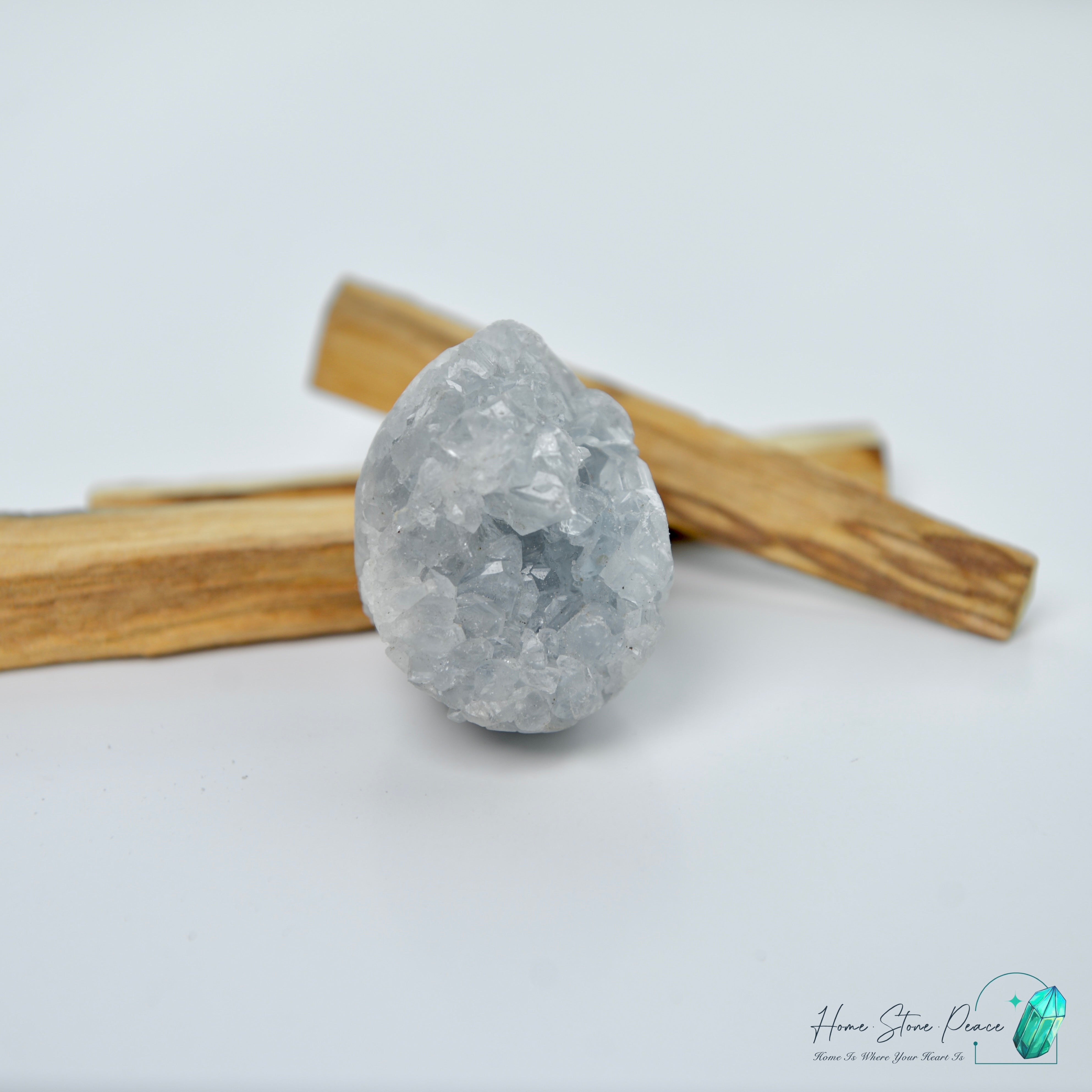 小天青石蛋 Baby Celestite Egg