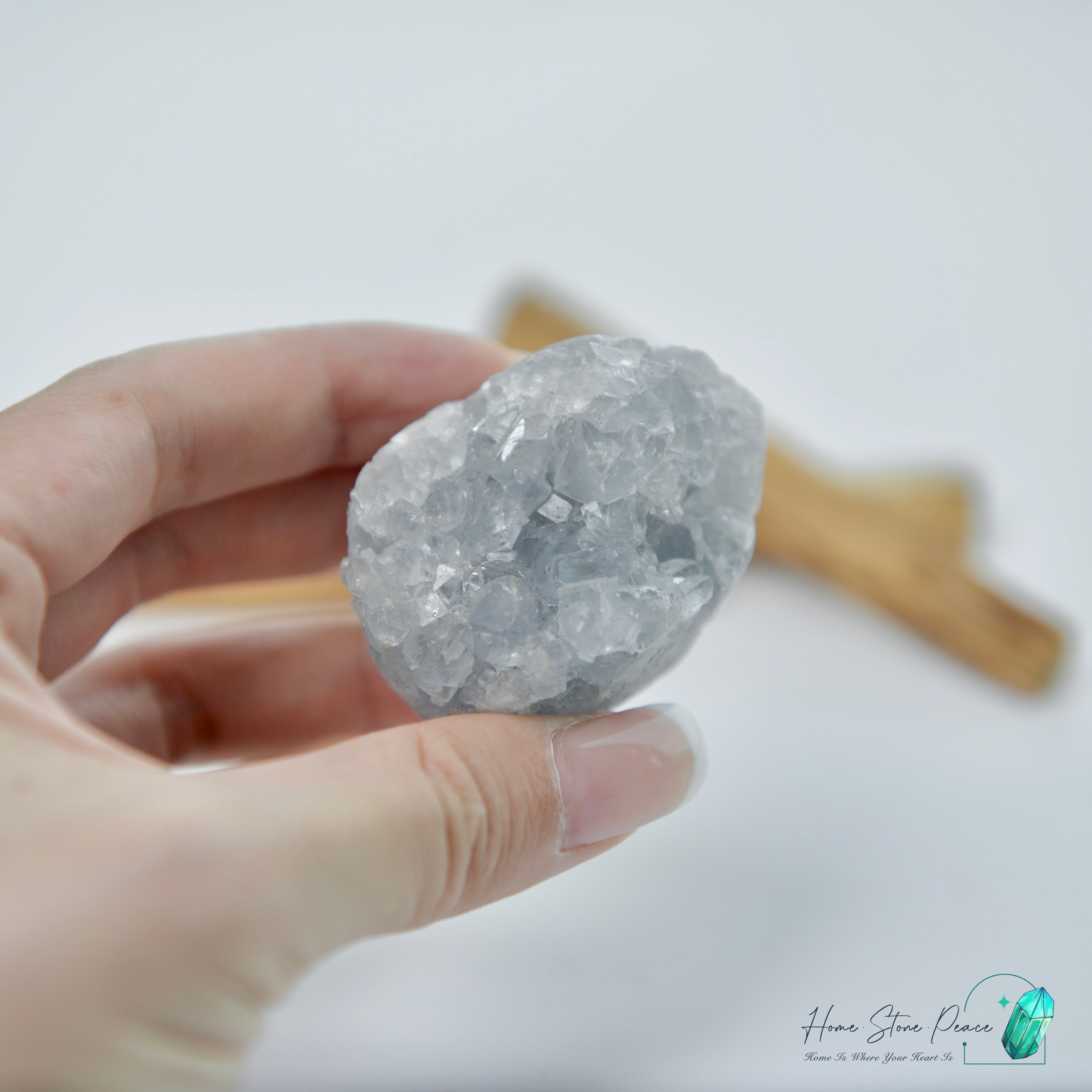 小天青石蛋 Baby Celestite Egg