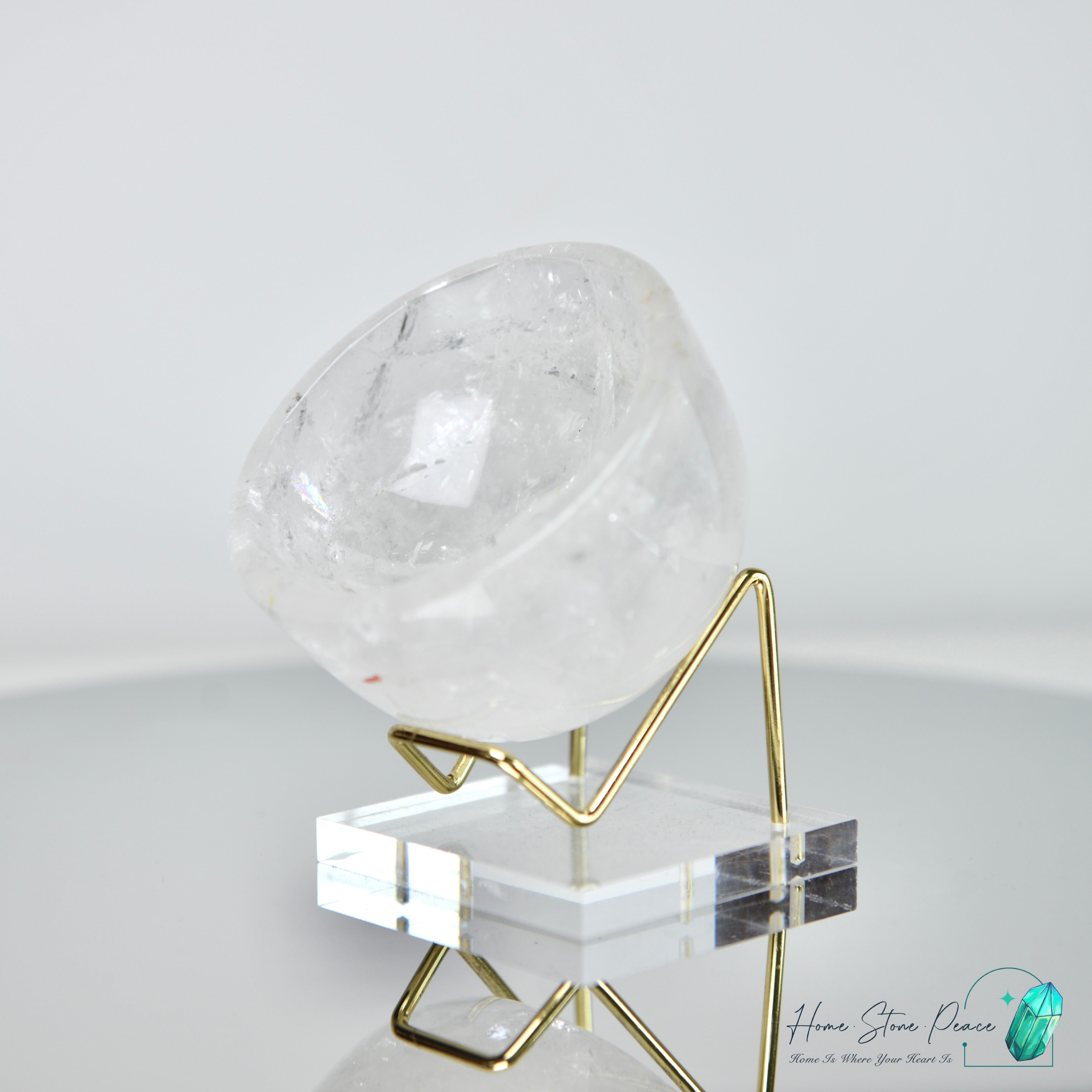 白水晶碗 Clear Quartz Bowl
