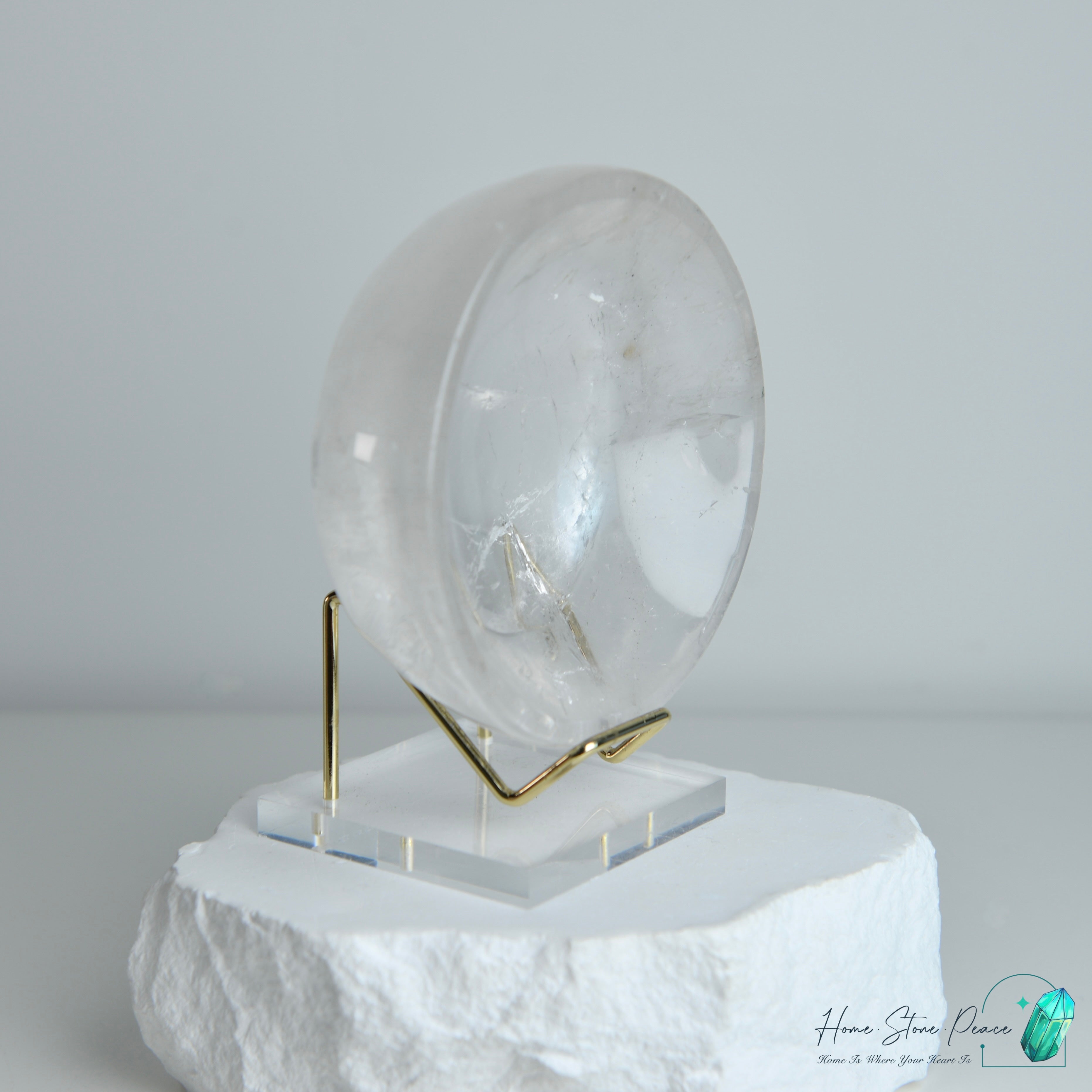 白水晶碗 Clear Quartz Bowl