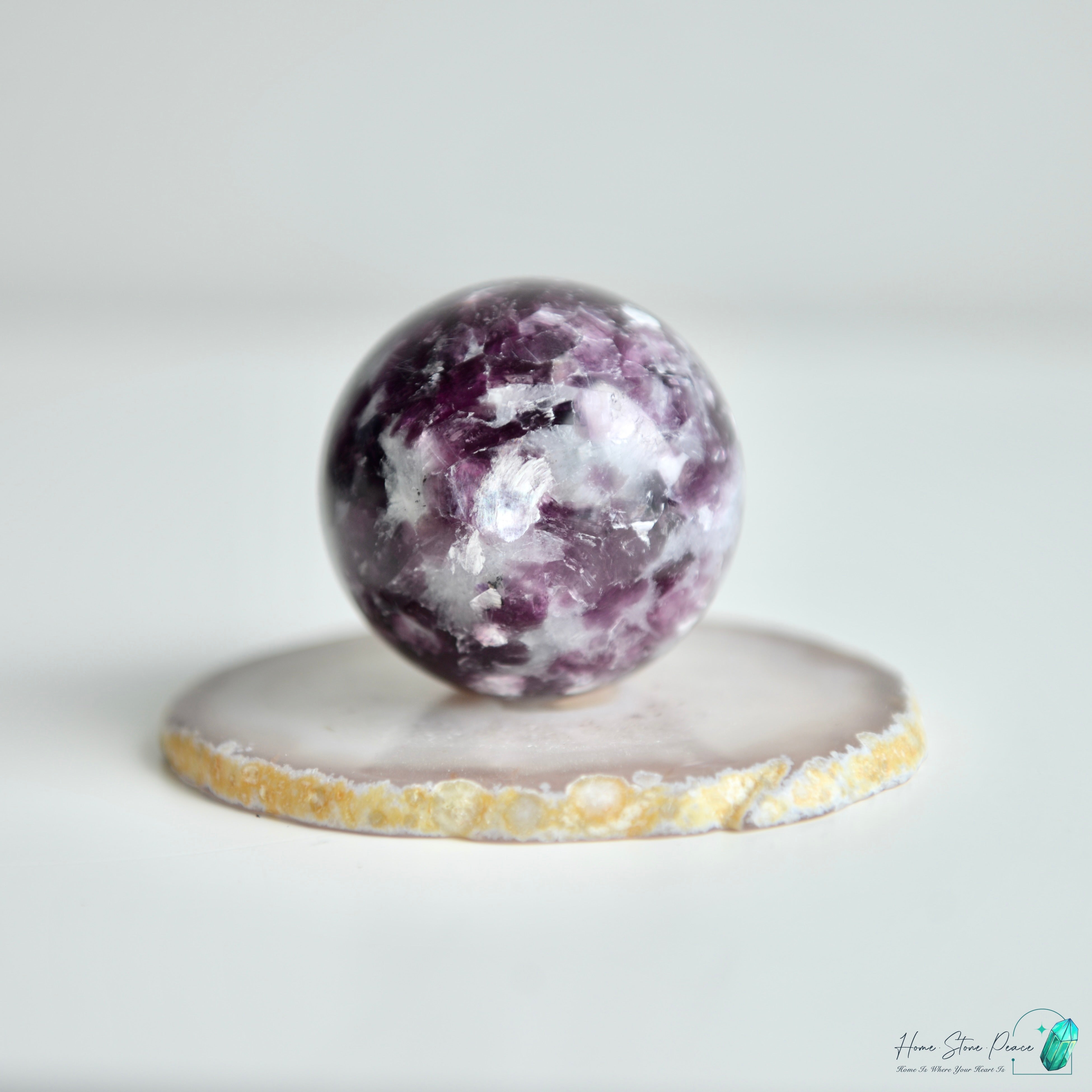 紫雲母球 Purple Mica Sphere