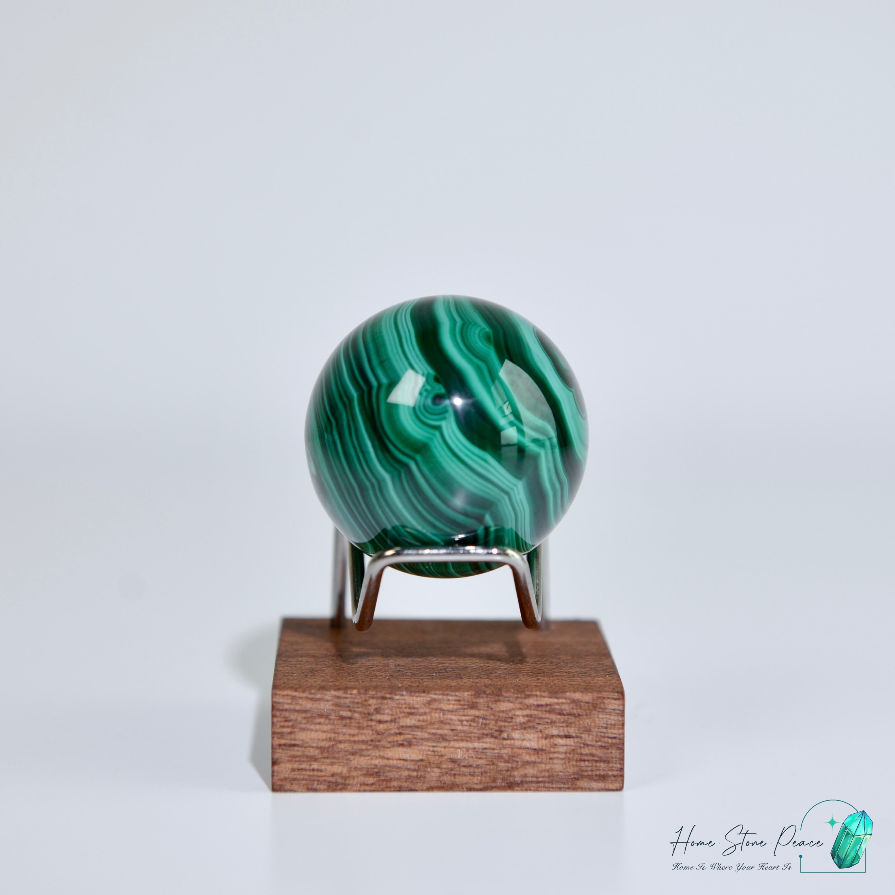 孔雀石石球 Malachite Sphere
