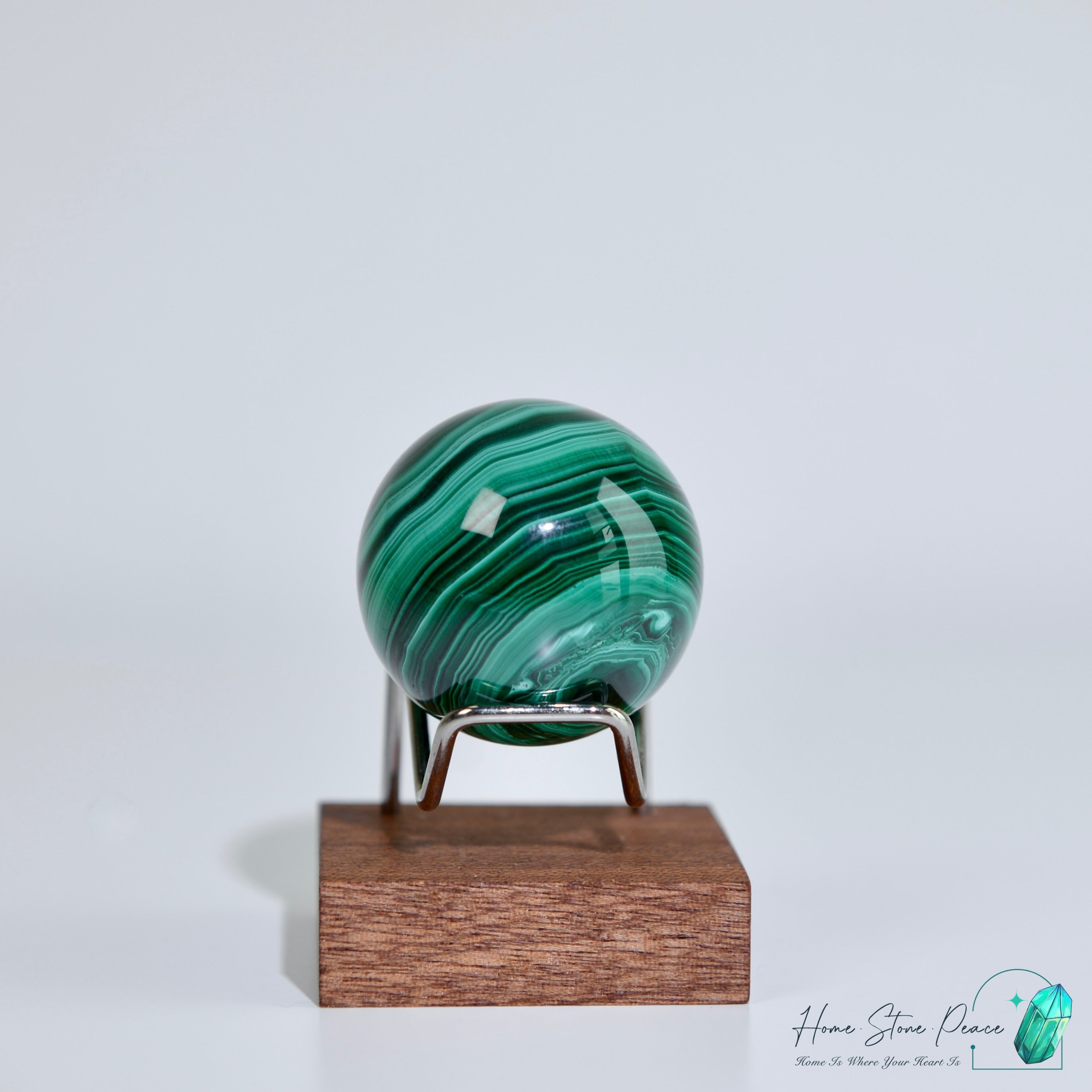 孔雀石石球 Malachite Sphere