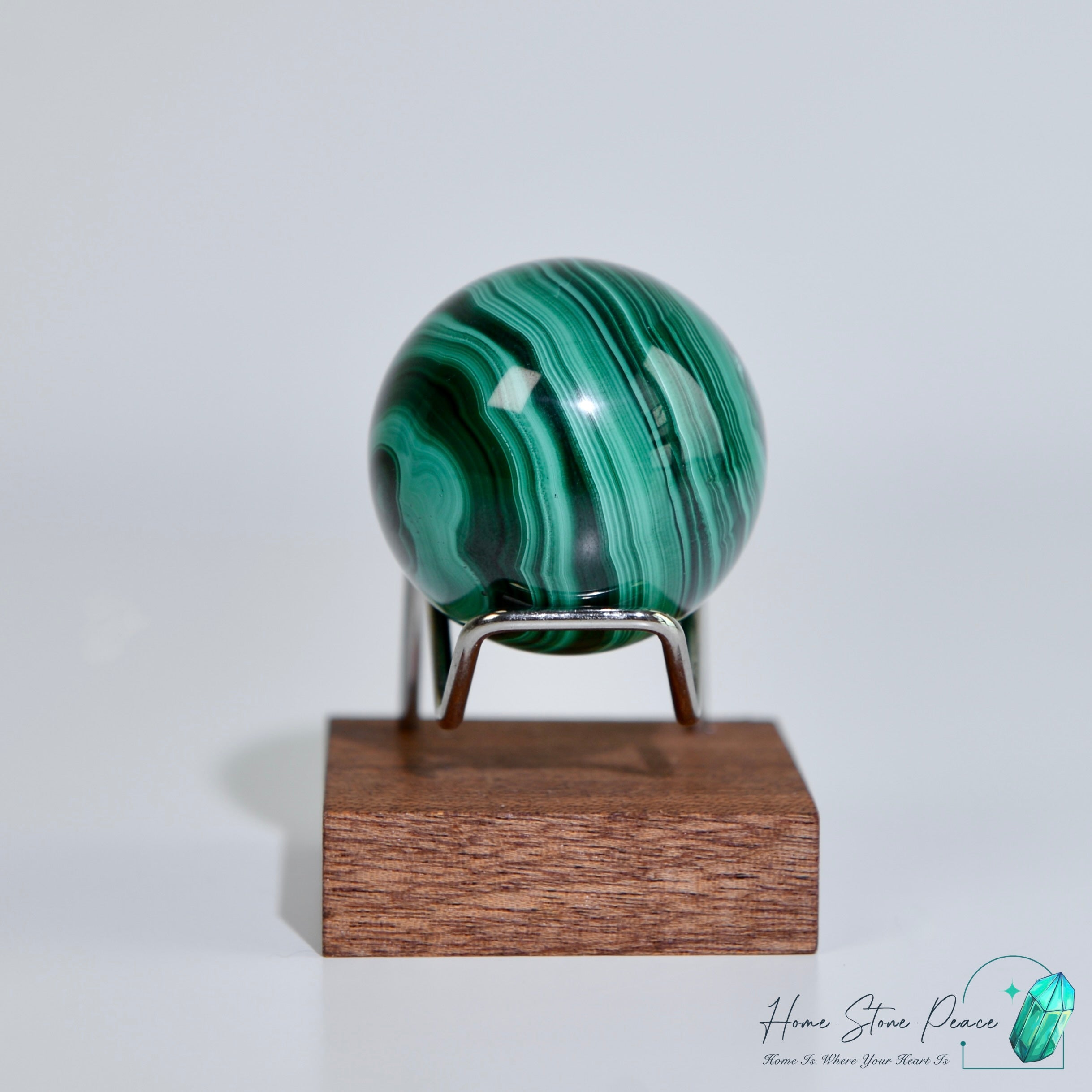 孔雀石石球 Malachite Sphere