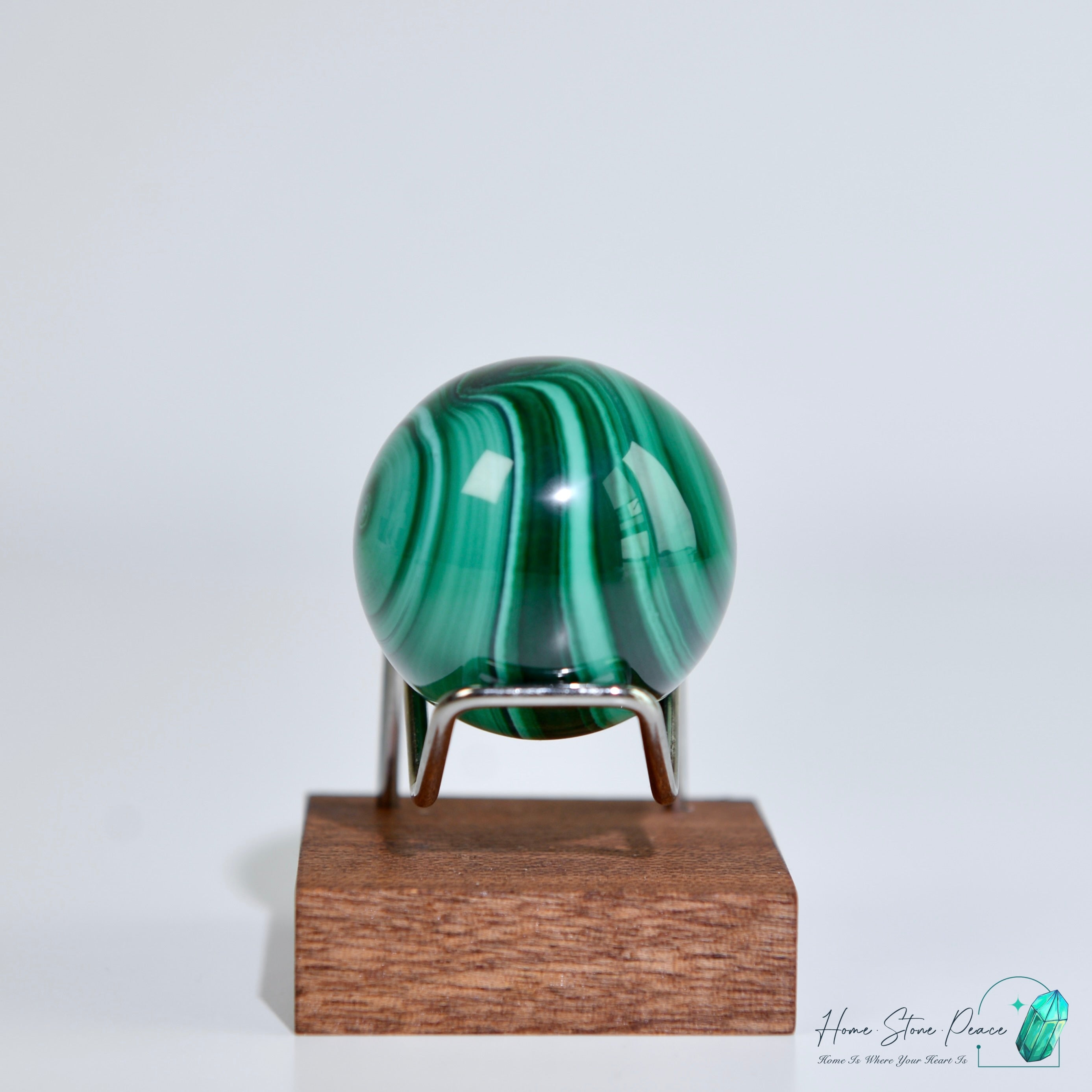 孔雀石石球 Malachite Sphere